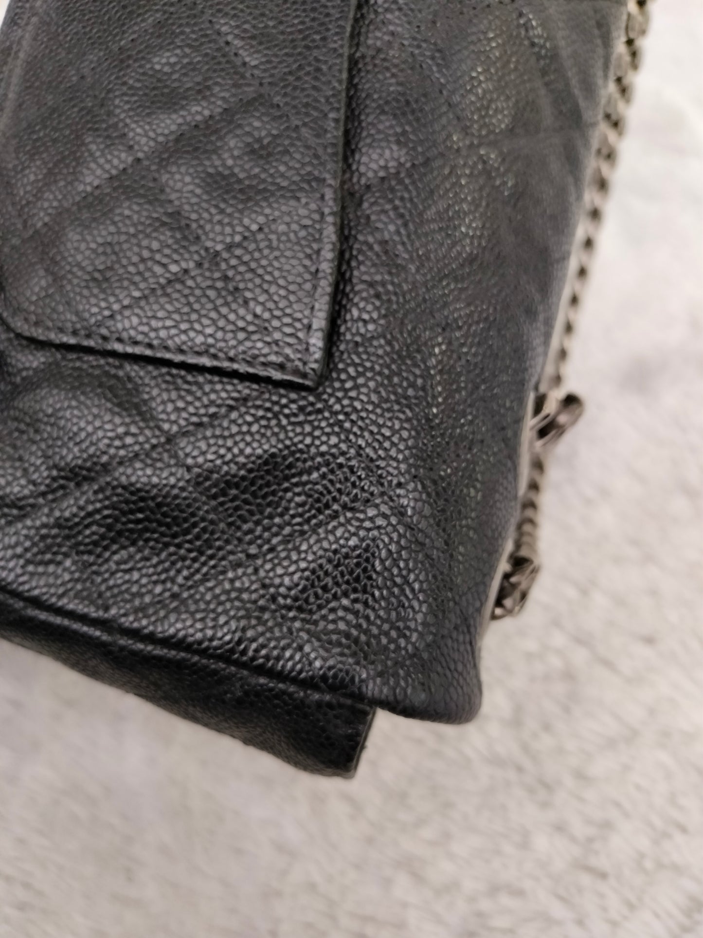 Chanel Medium Reissue Caviar Black Bijoux Chain RHW #11