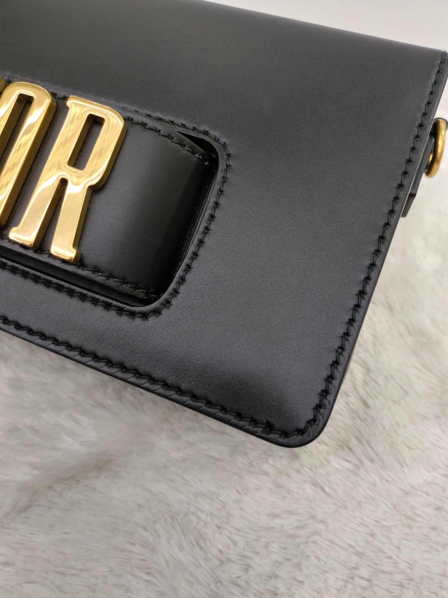 Dior Revolution Medium Smooth Black GHW 2017