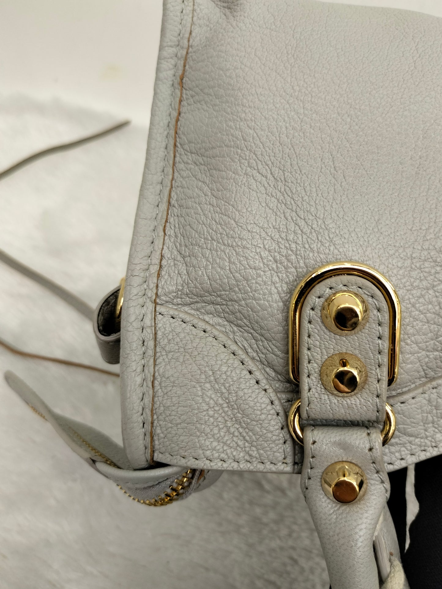 Balenciaga Mini City Edge Grey GHW