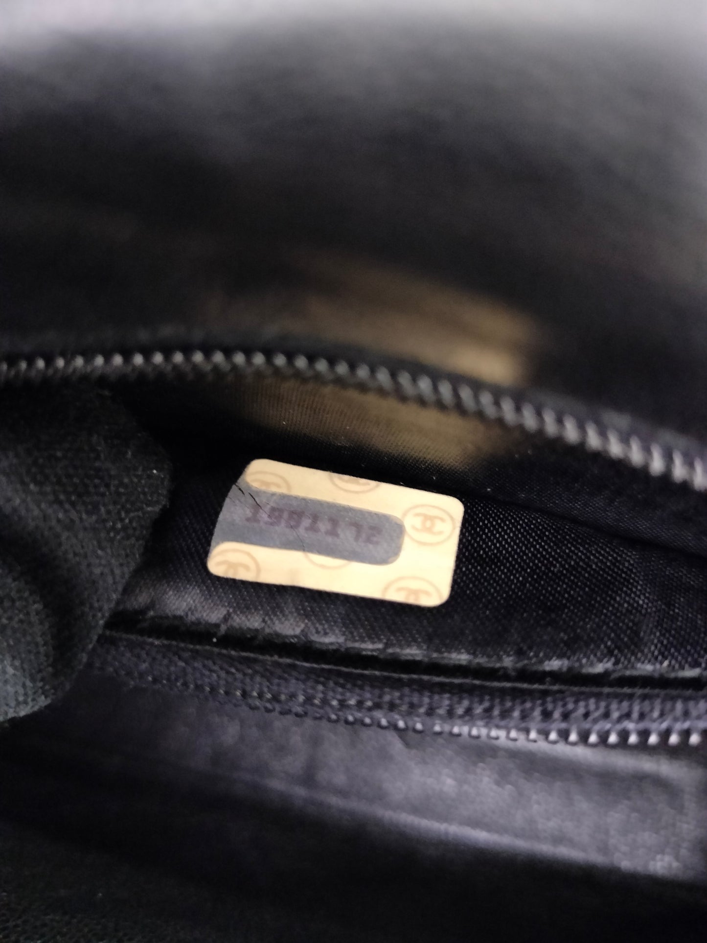 Chanel Mini Denim Flower Black Vintage GHW #1