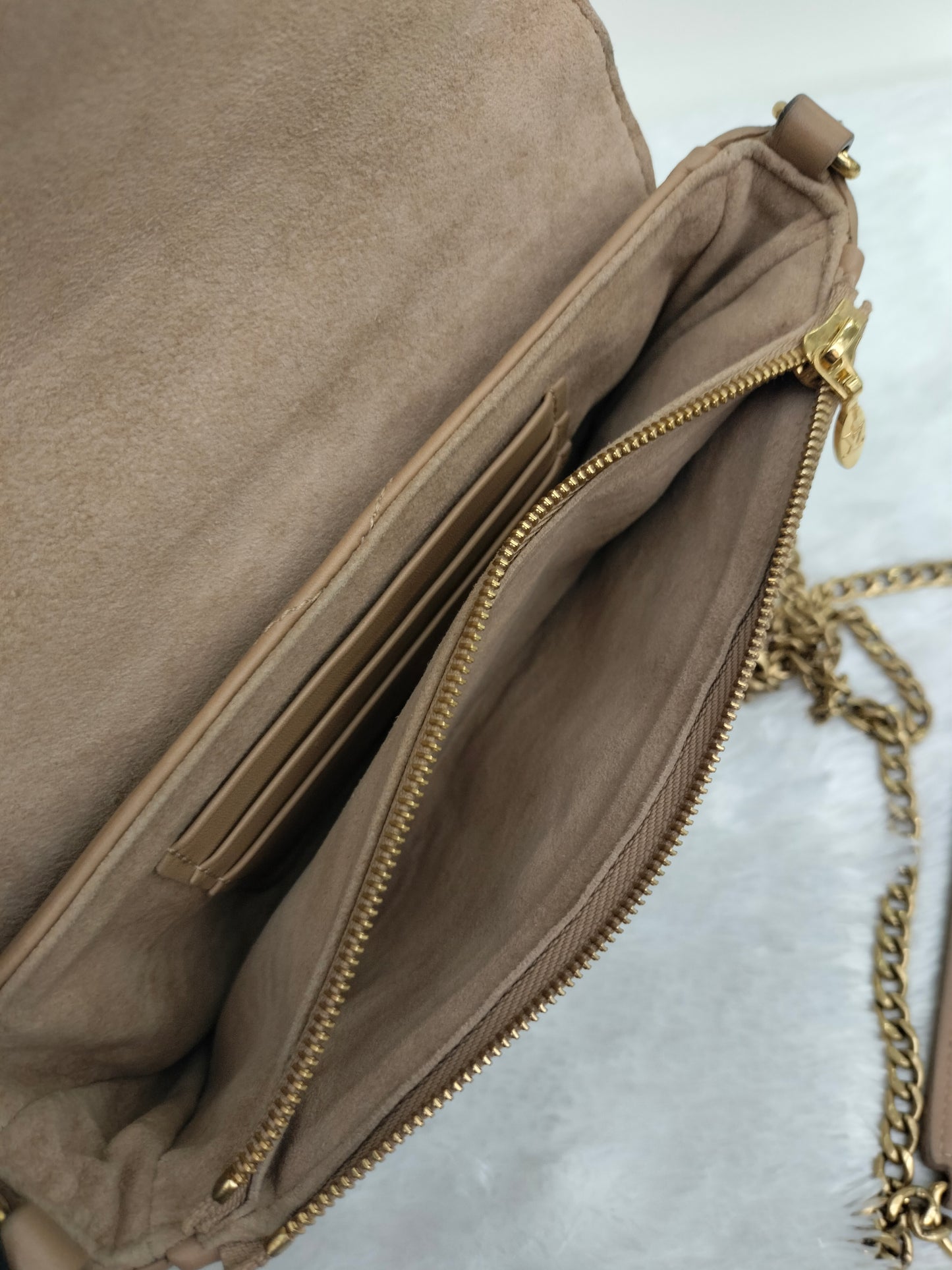 LV Pochette Chain LV New Wave Noisette 2019