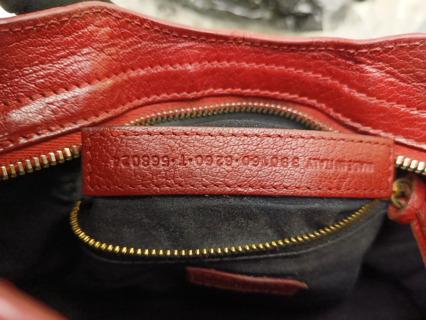 Balenciaga Mini City Edge Red GHW 2021