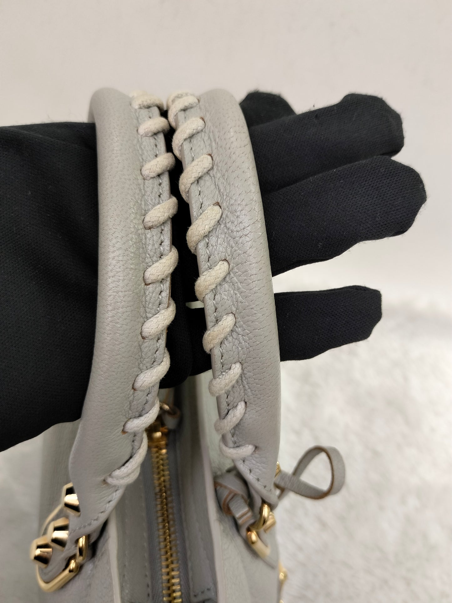 Balenciaga Mini City Edge Grey GHW