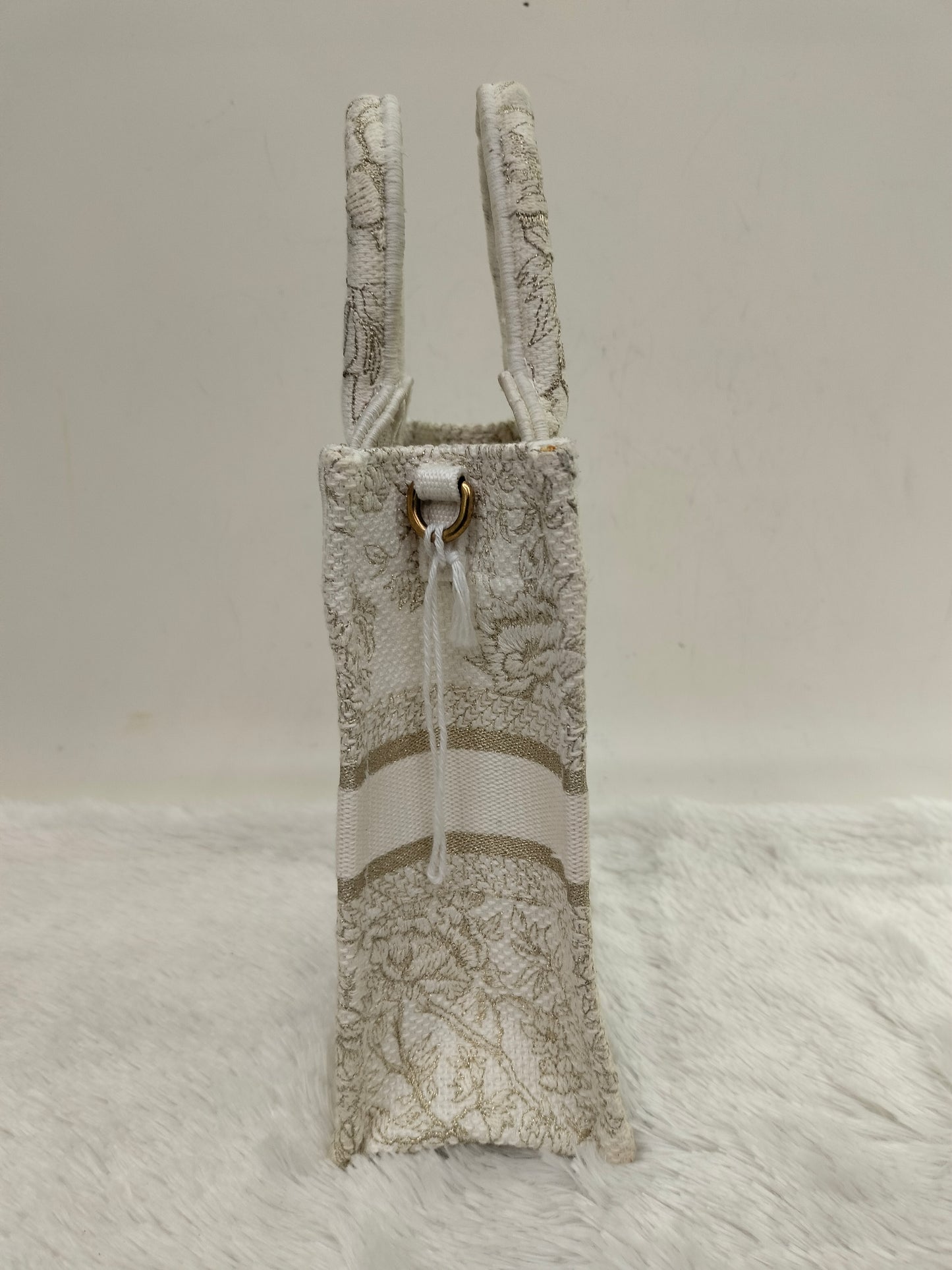 Dior Tote Book Mini Phone Canvas Off White 2022