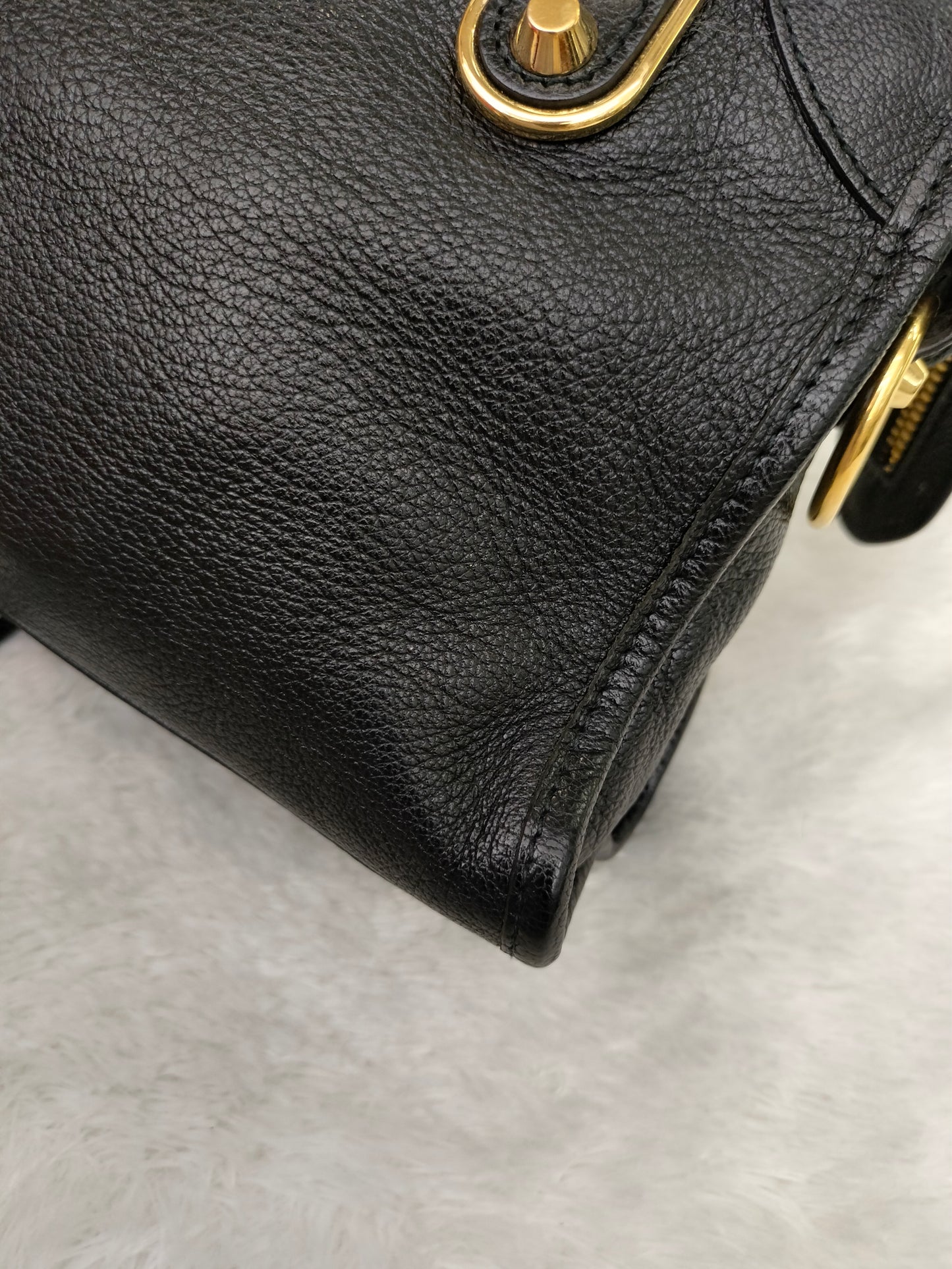 Balenciaga Mini City Edge Black GHW 2015