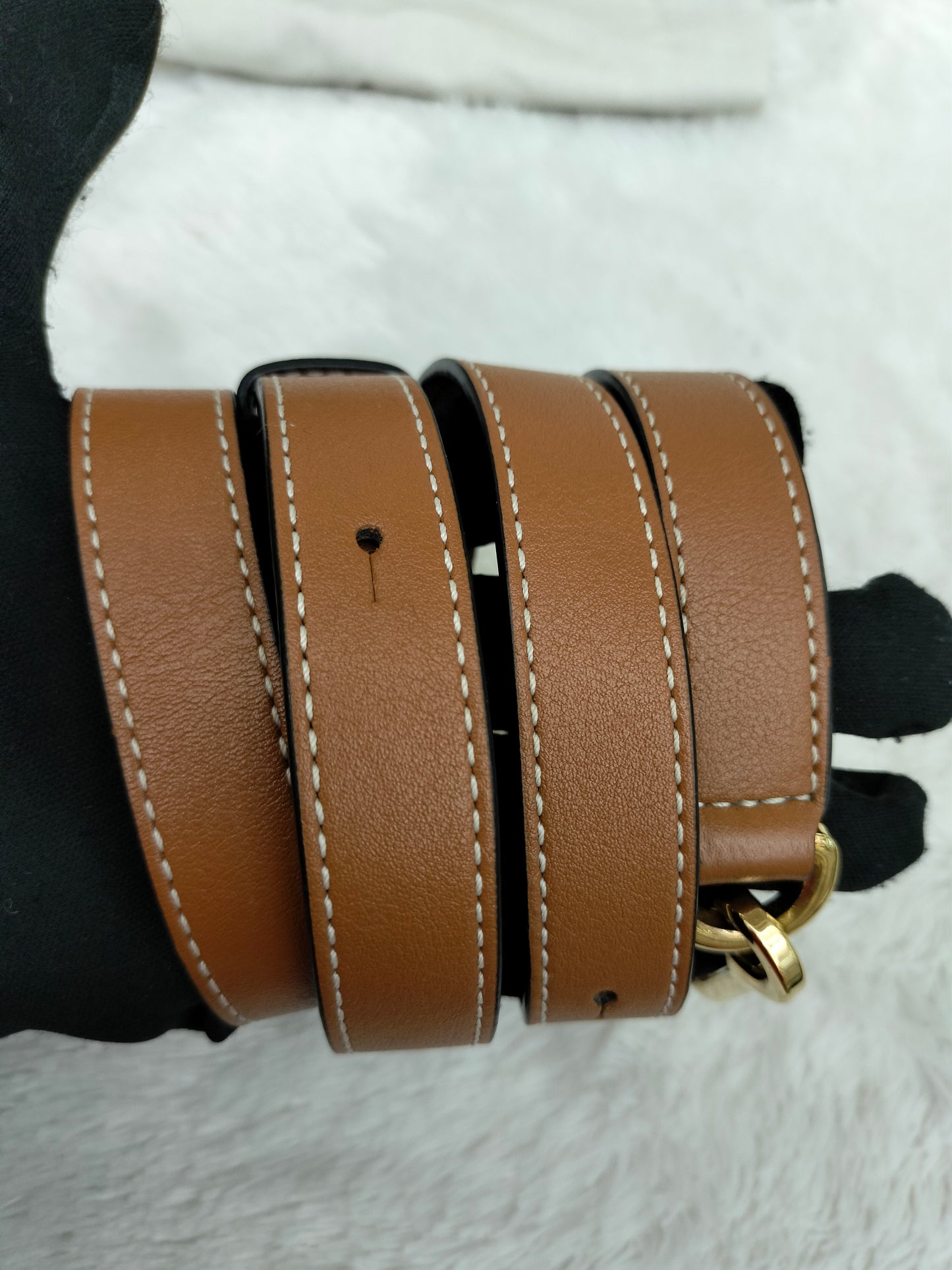 Loewe Puzzle Small Grained Caramel GHW 2020