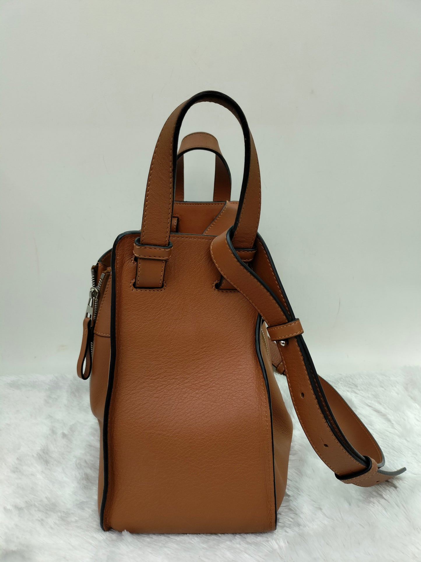 Loewe Hammock Small Tan SHW 2016