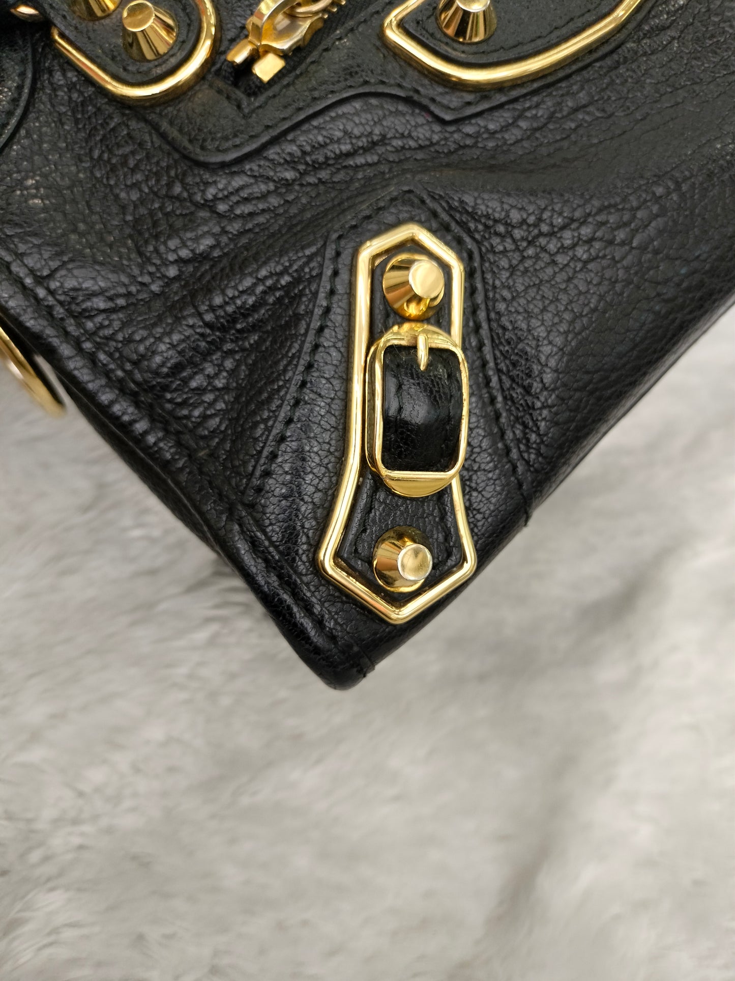Balenciaga Mini City Edge Black GHW 2017
