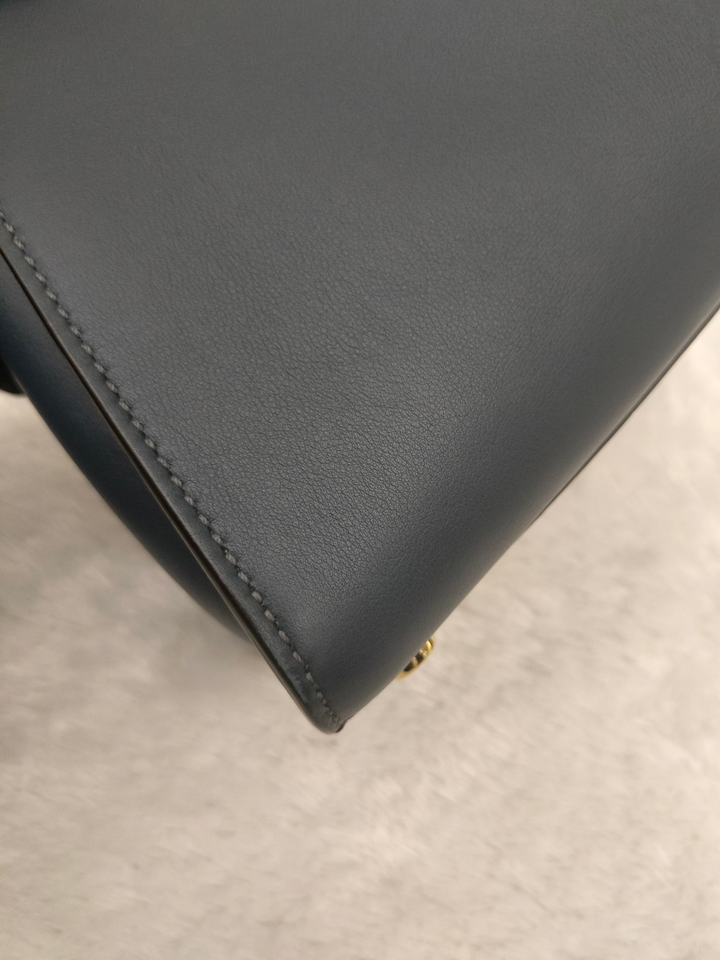 Fendi Peekaboo Essential Navy GHW