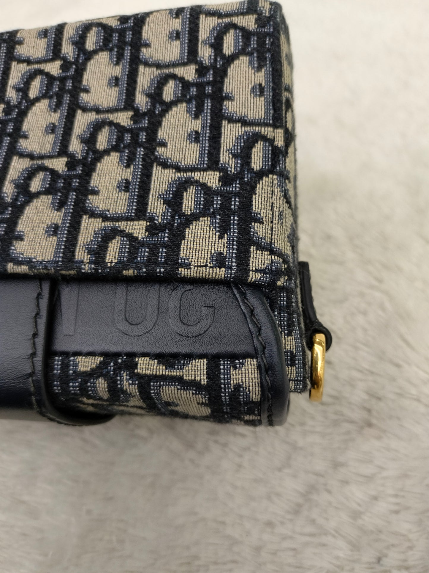Dior Montaigne Box Oblique Navy GHW 2020