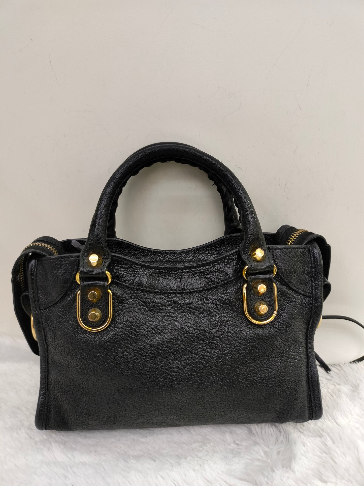Balenciaga Mini City Edge Black GHW