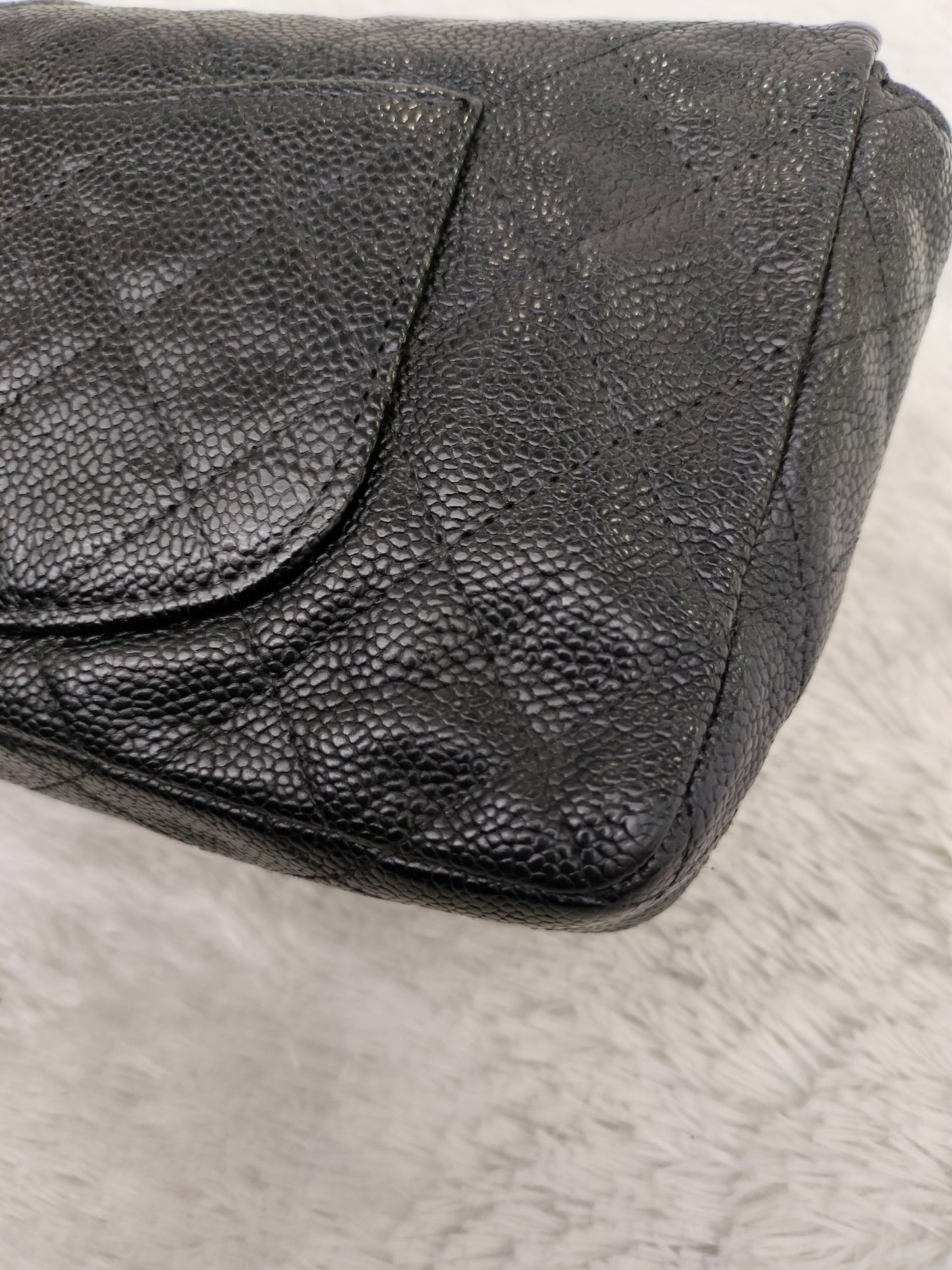 Chanel Medium Reissue Caviar Black Bijoux Chain RHW #11