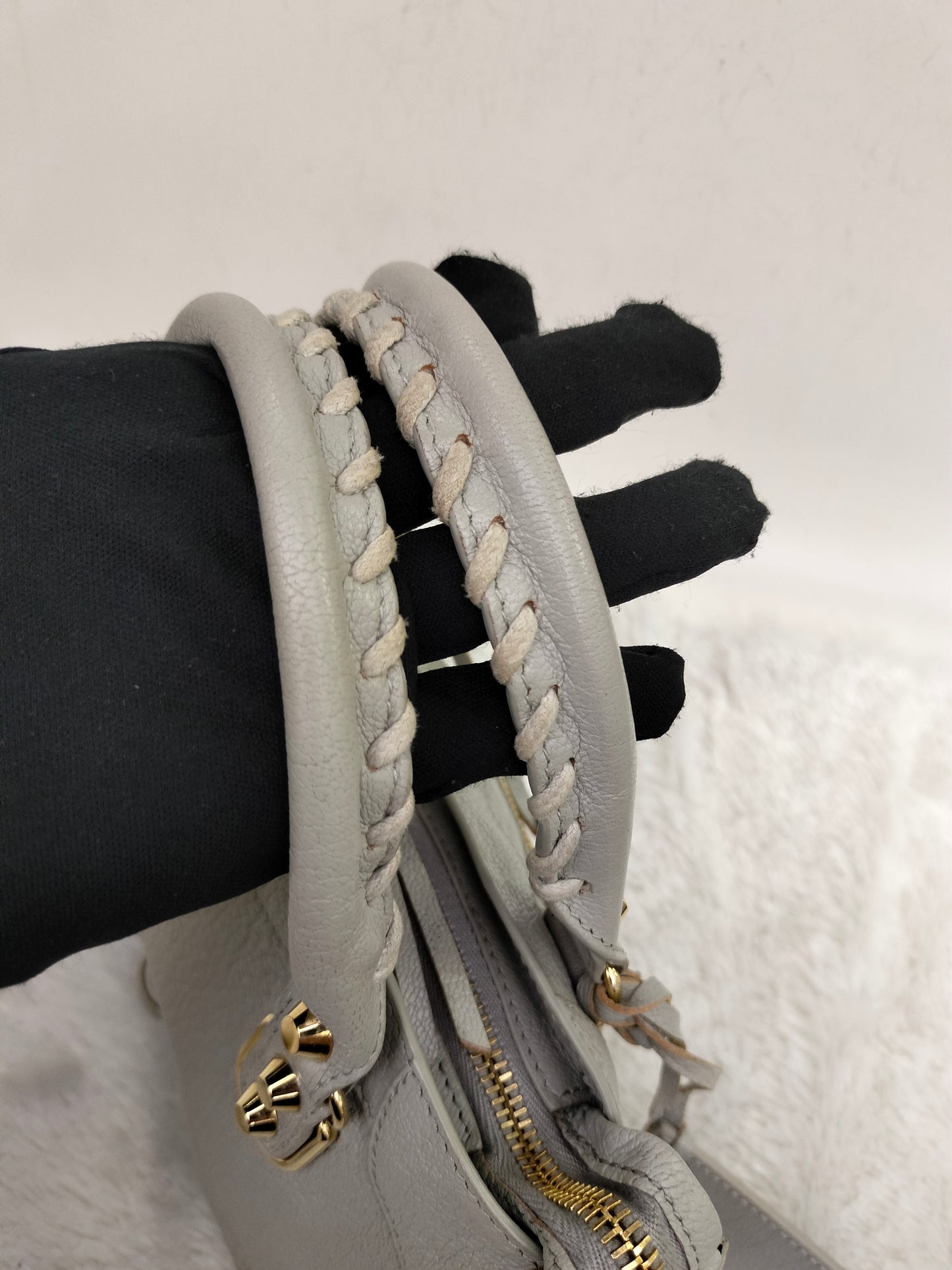 Balenciaga Mini City Edge Grey GHW