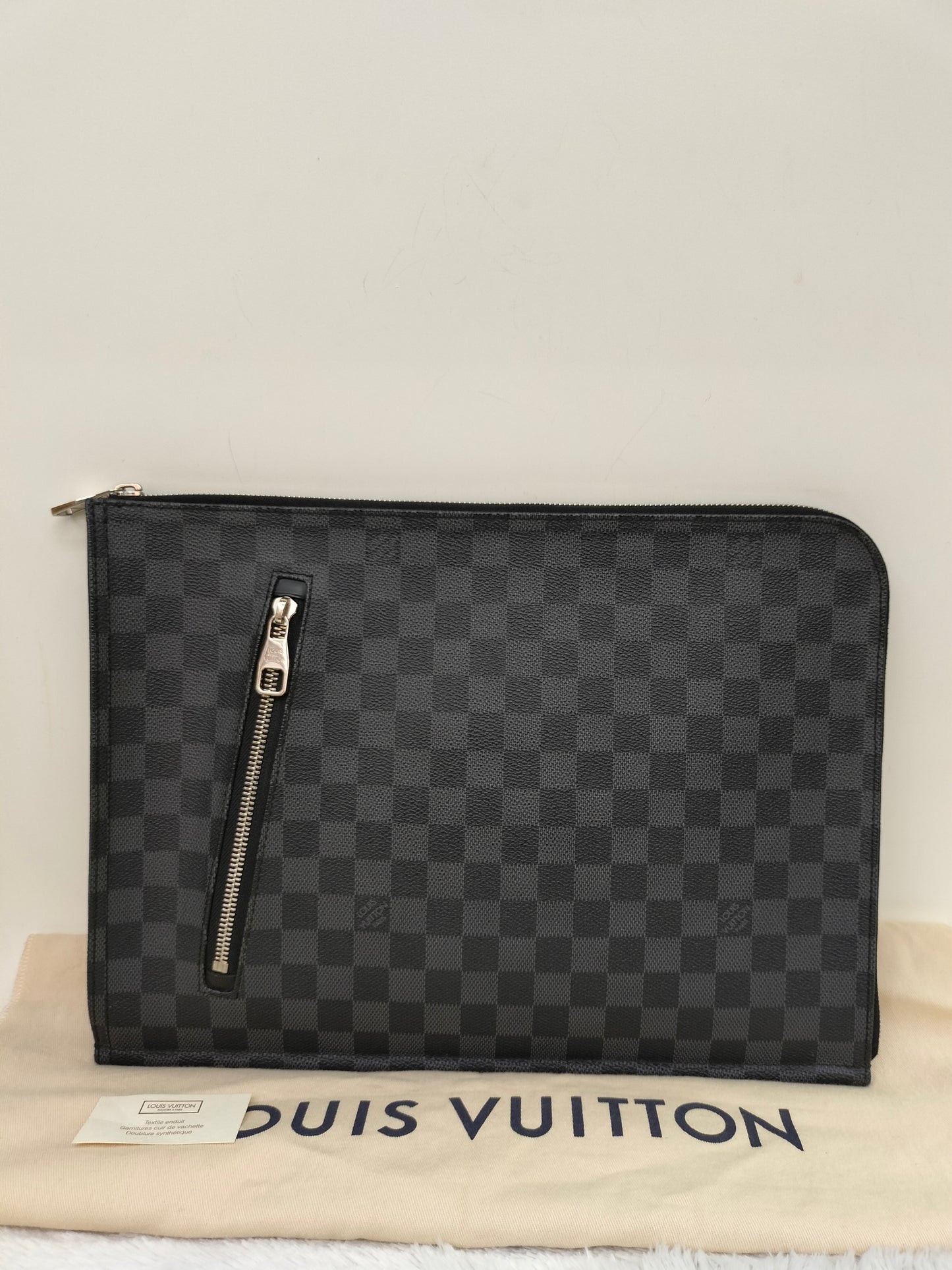 LV Porte Document Portfolio Graphite 2013