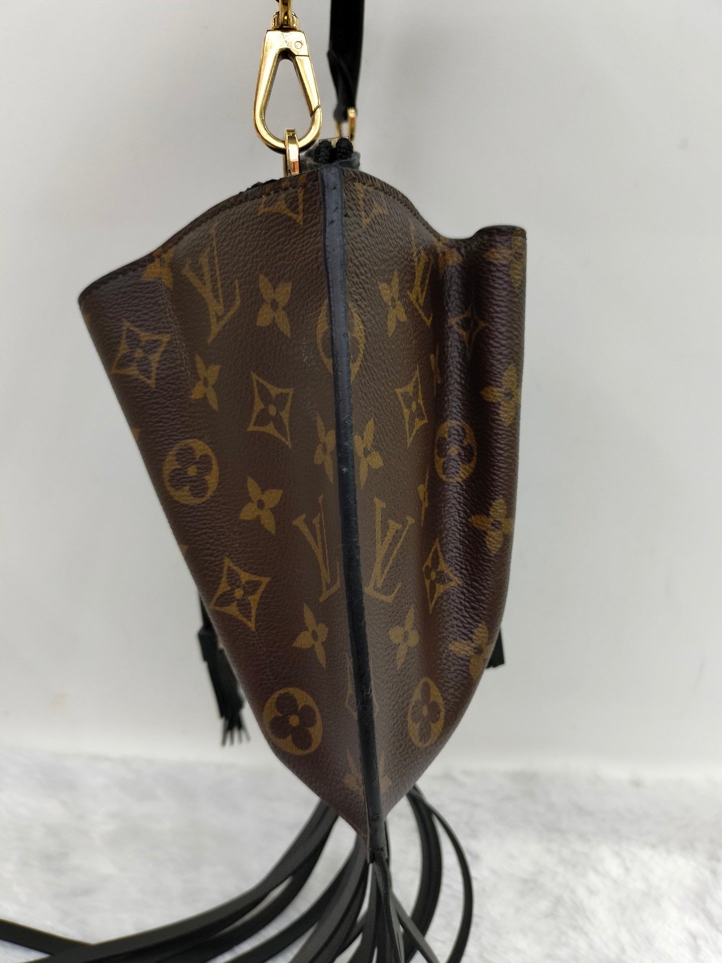 LV Fringed Noe Monogram Noir 2016