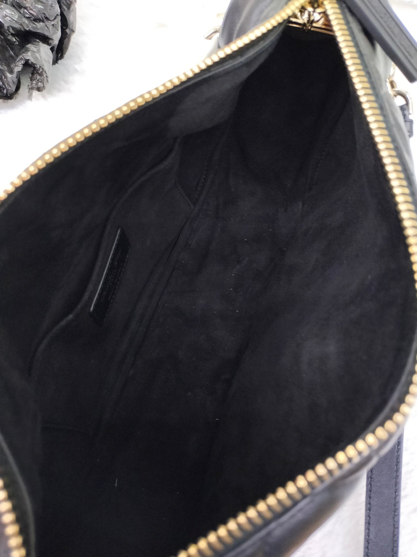 Dior Vibe Medium Cannage Lamb Black White GHW 2022