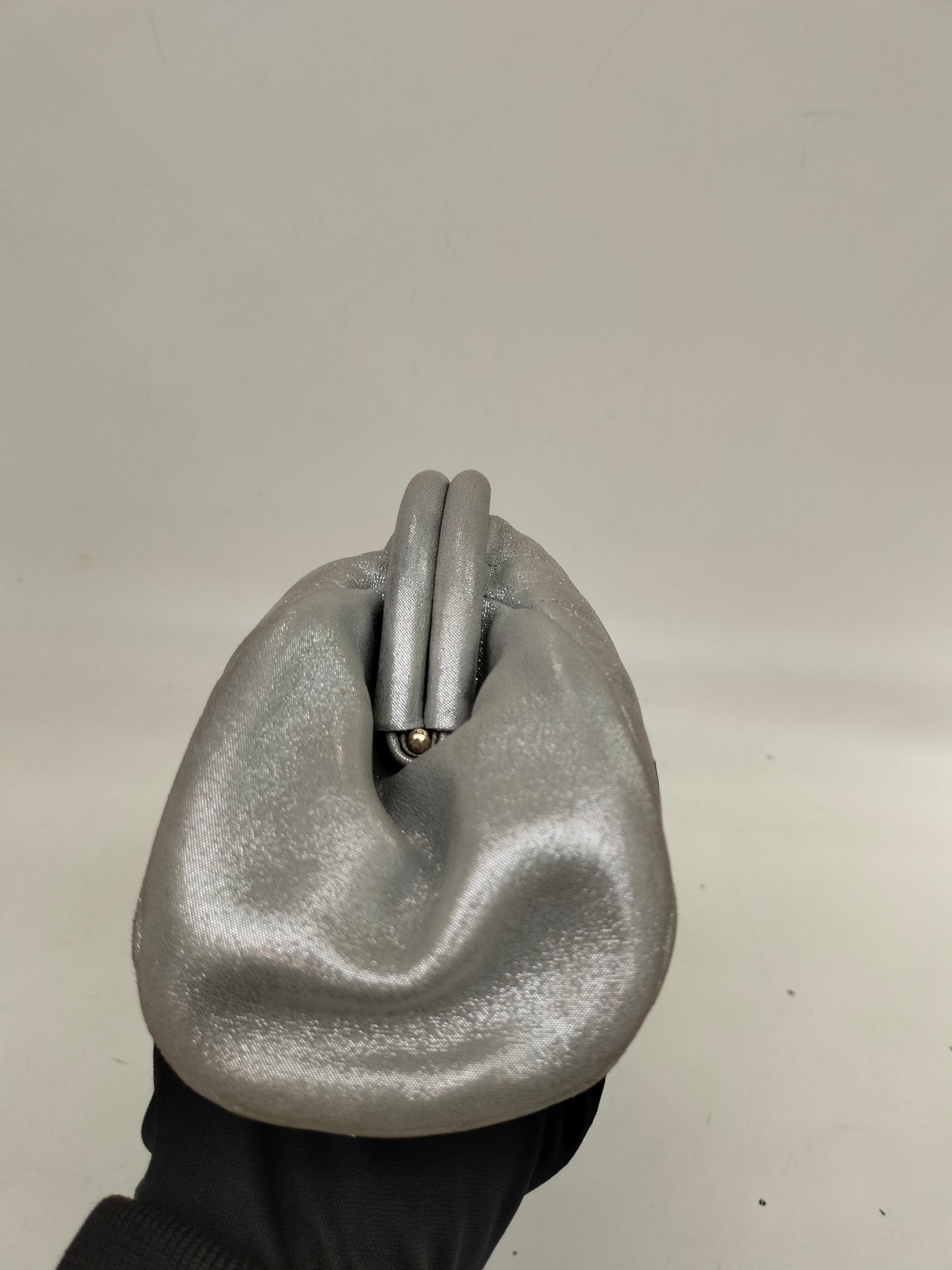 Chanel Timeless Clutch Metallic Silver GHW #15