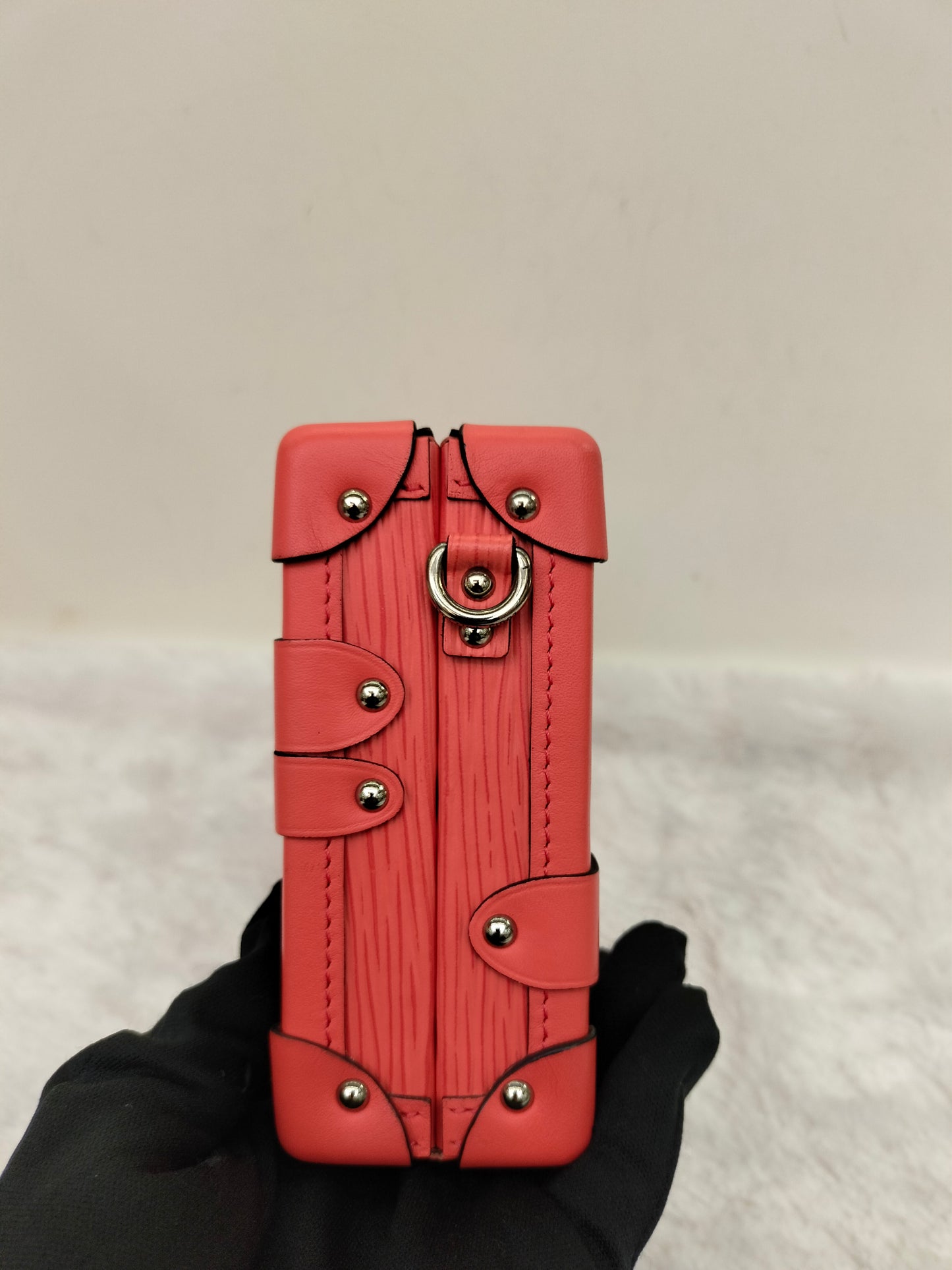 LV Petite Malle Trunk Epi Salmon 2016