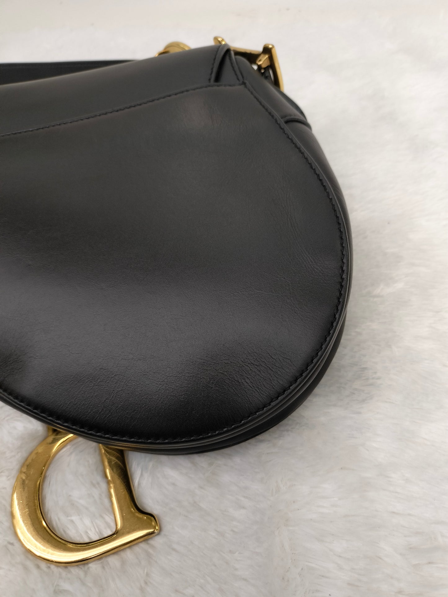 Dior Saddle Medium Black GHW 2018