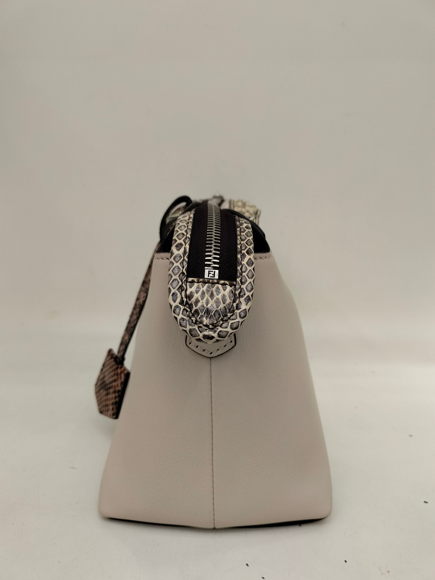 Fendi BTW Medium Off White Handle Python SHW 2017