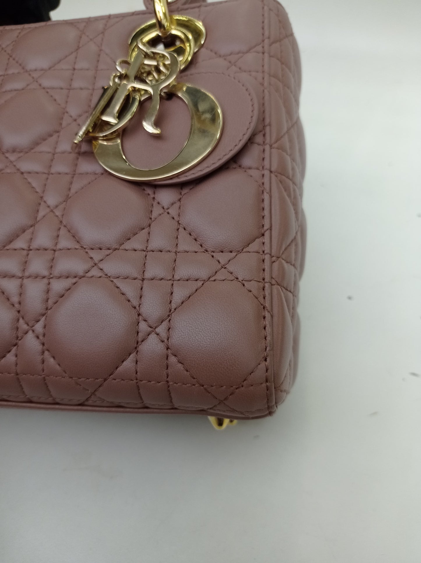 Lady Dior Small Lamb Fard GHW 2018