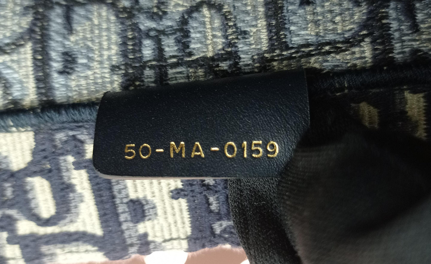 Dior Book Tote Large Oblique Navy 2019