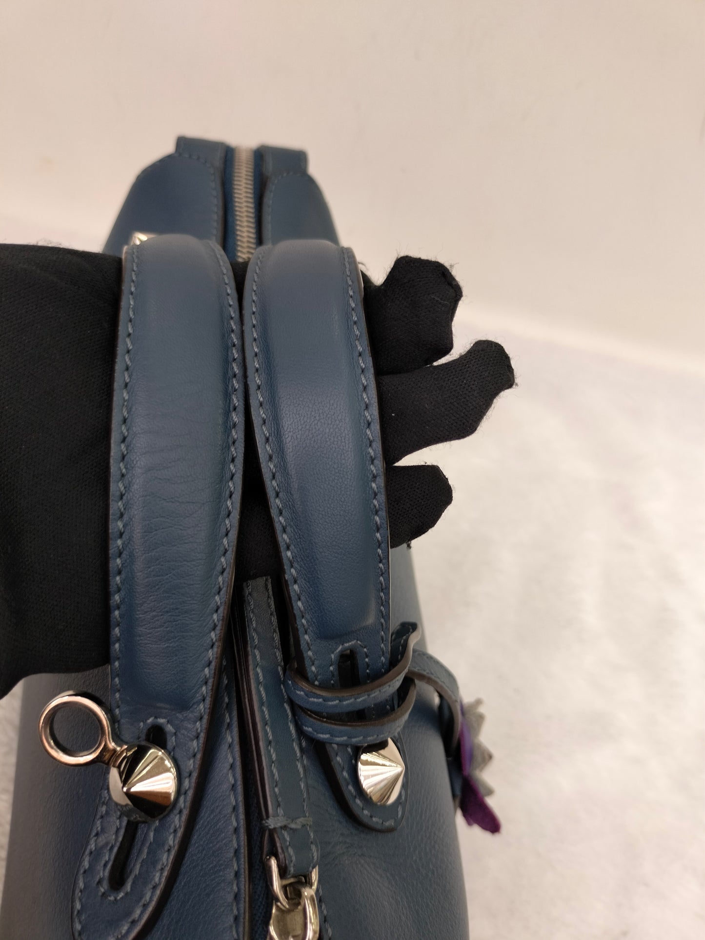 Fendi BTW Medium Blue Tail SHW 2016