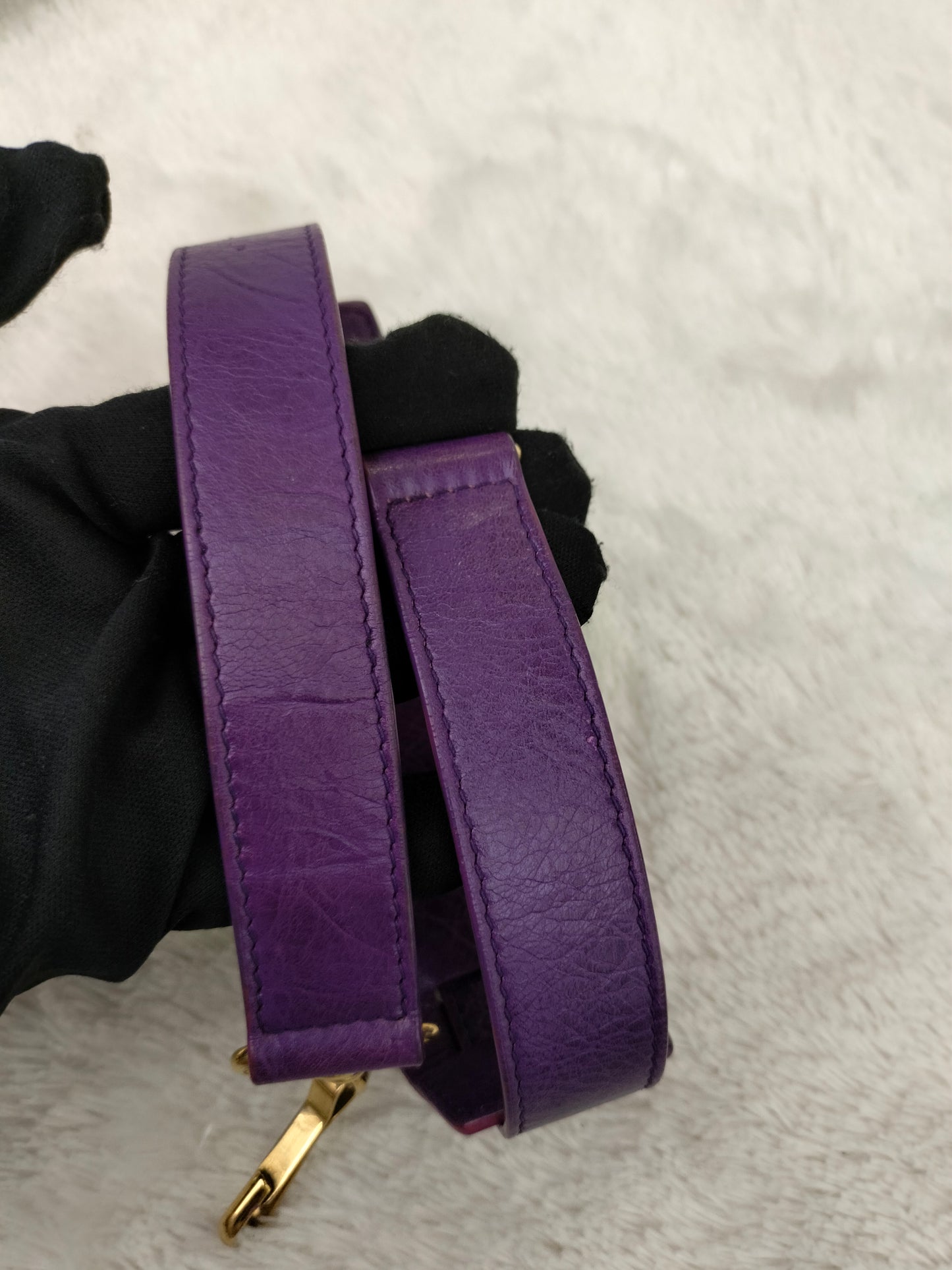 Balenciaga City Reguler Purple GHW 2012