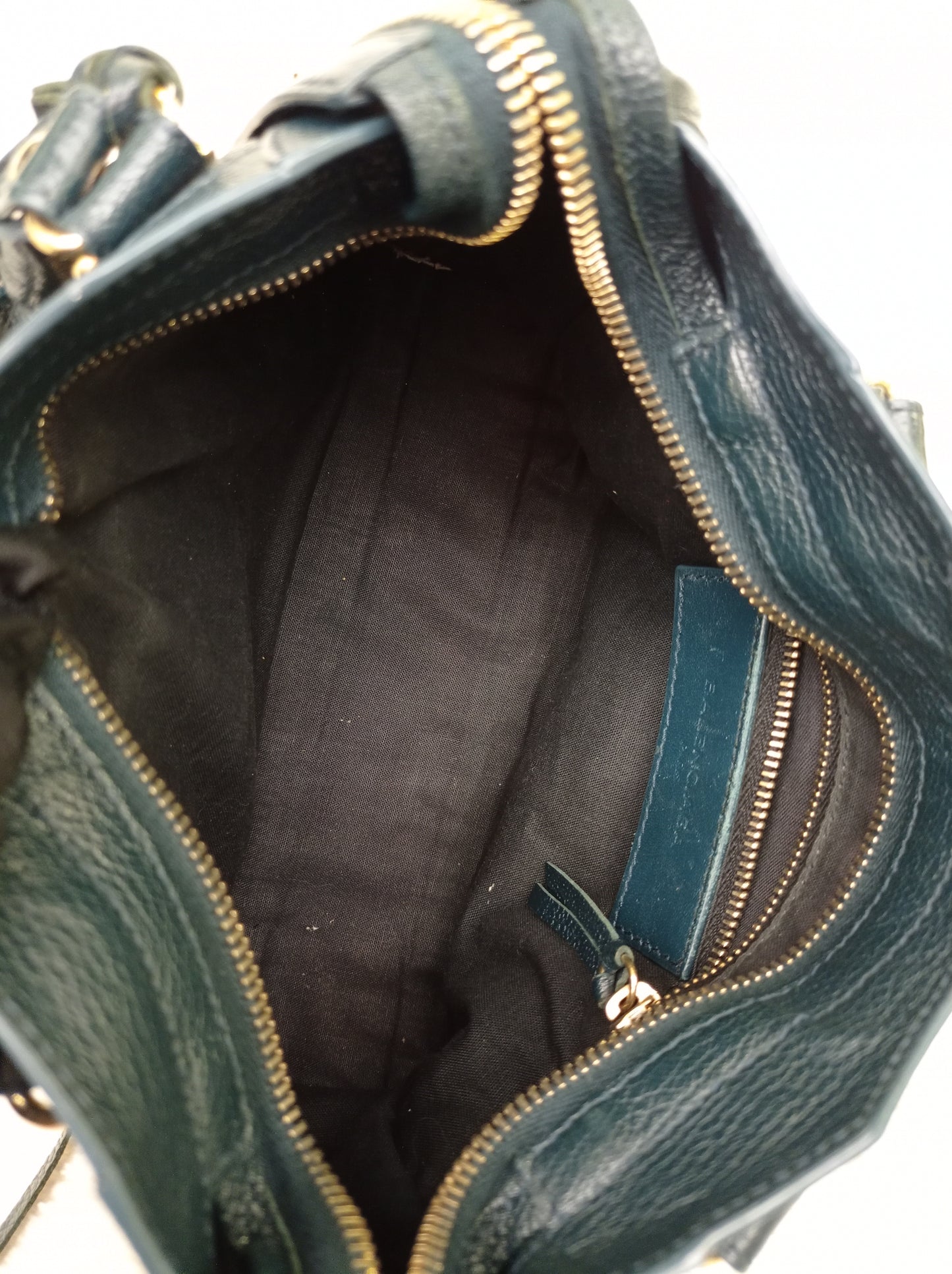 Balenciaga Mini City Edge Emerald GHW