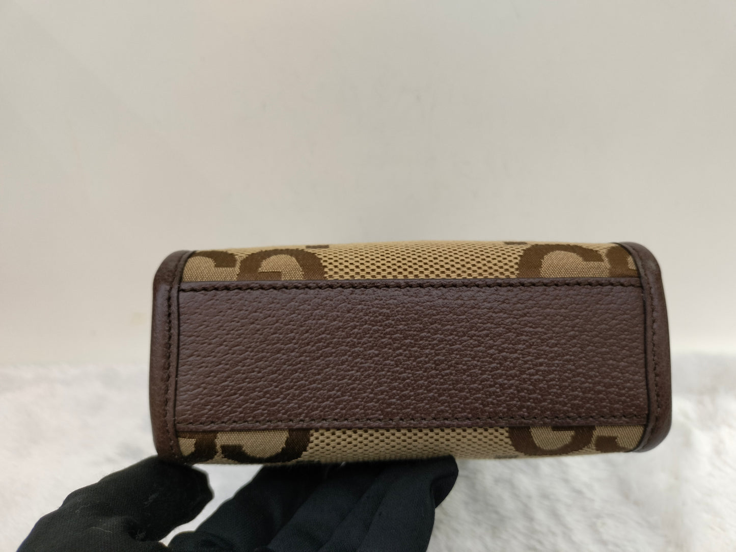 Gucci Vertical Mini Tote Brown GHW