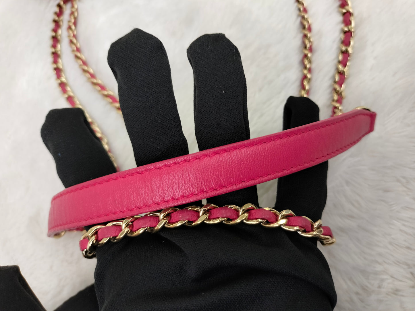 Chanel Mademoiselle Flap Calfskin Dark Pink/Pink GHW #23