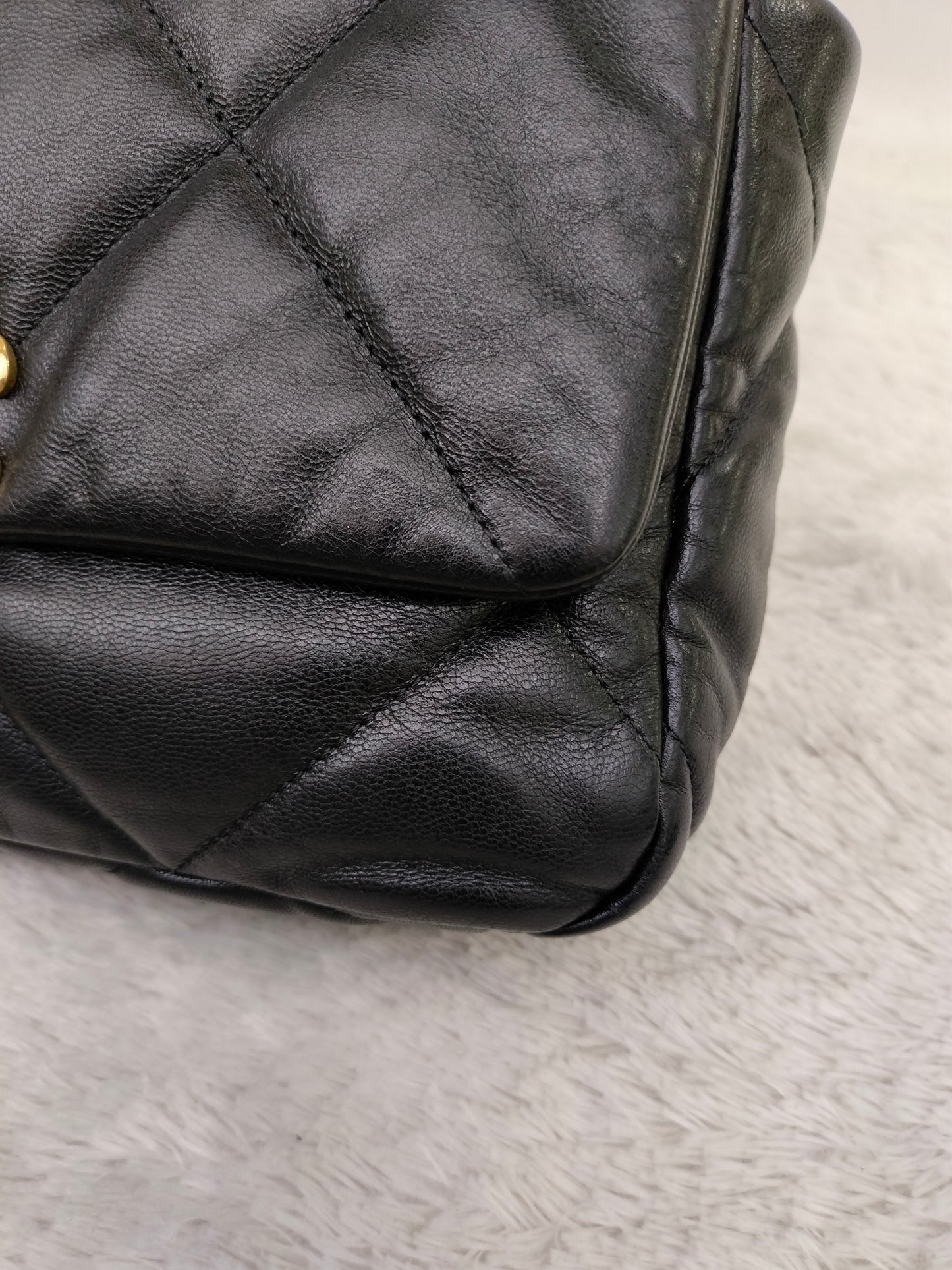Chanel C19 Small Black GHW #30