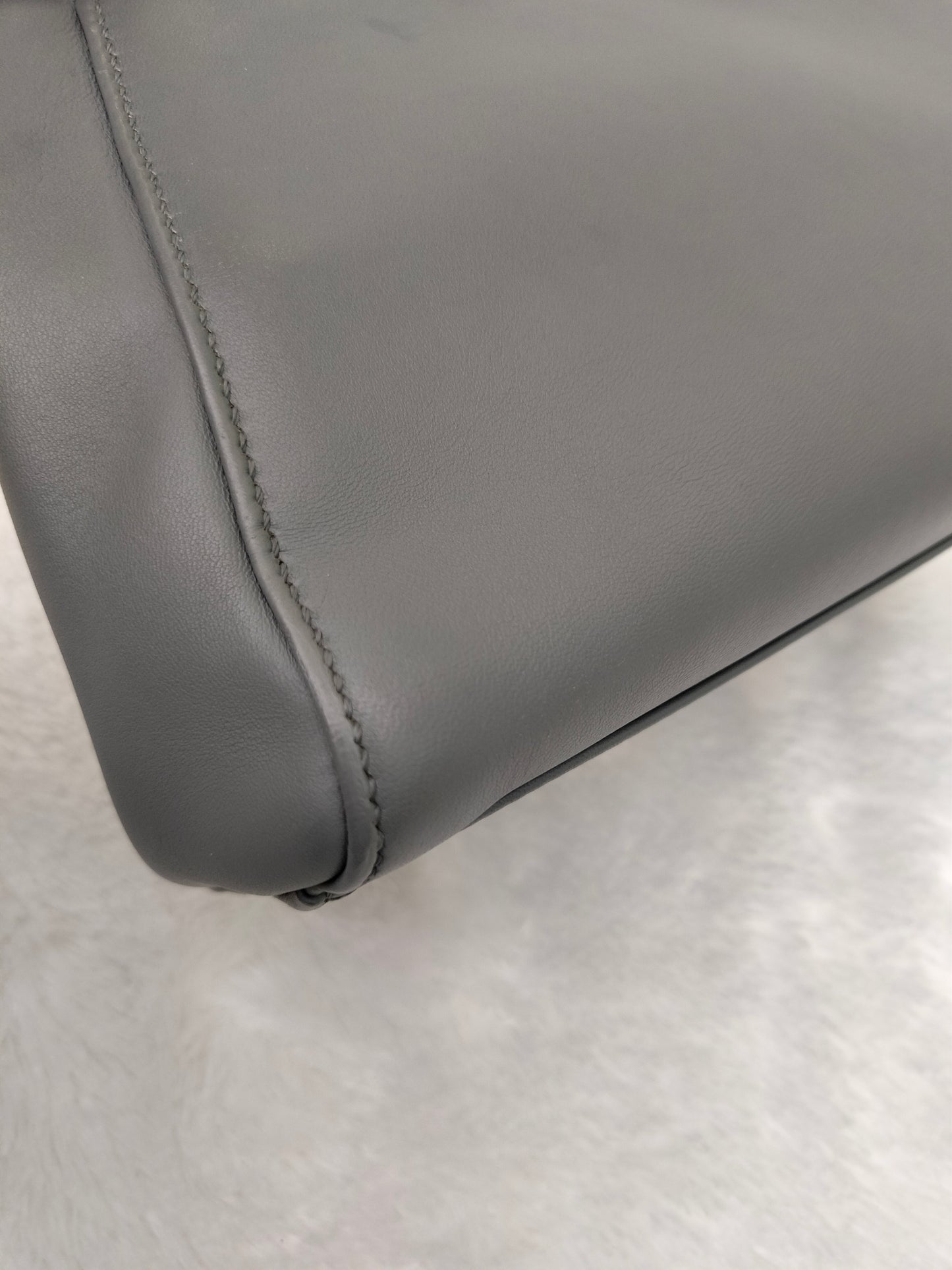 Fendi Peekaboo Mini Grey Blue GHW