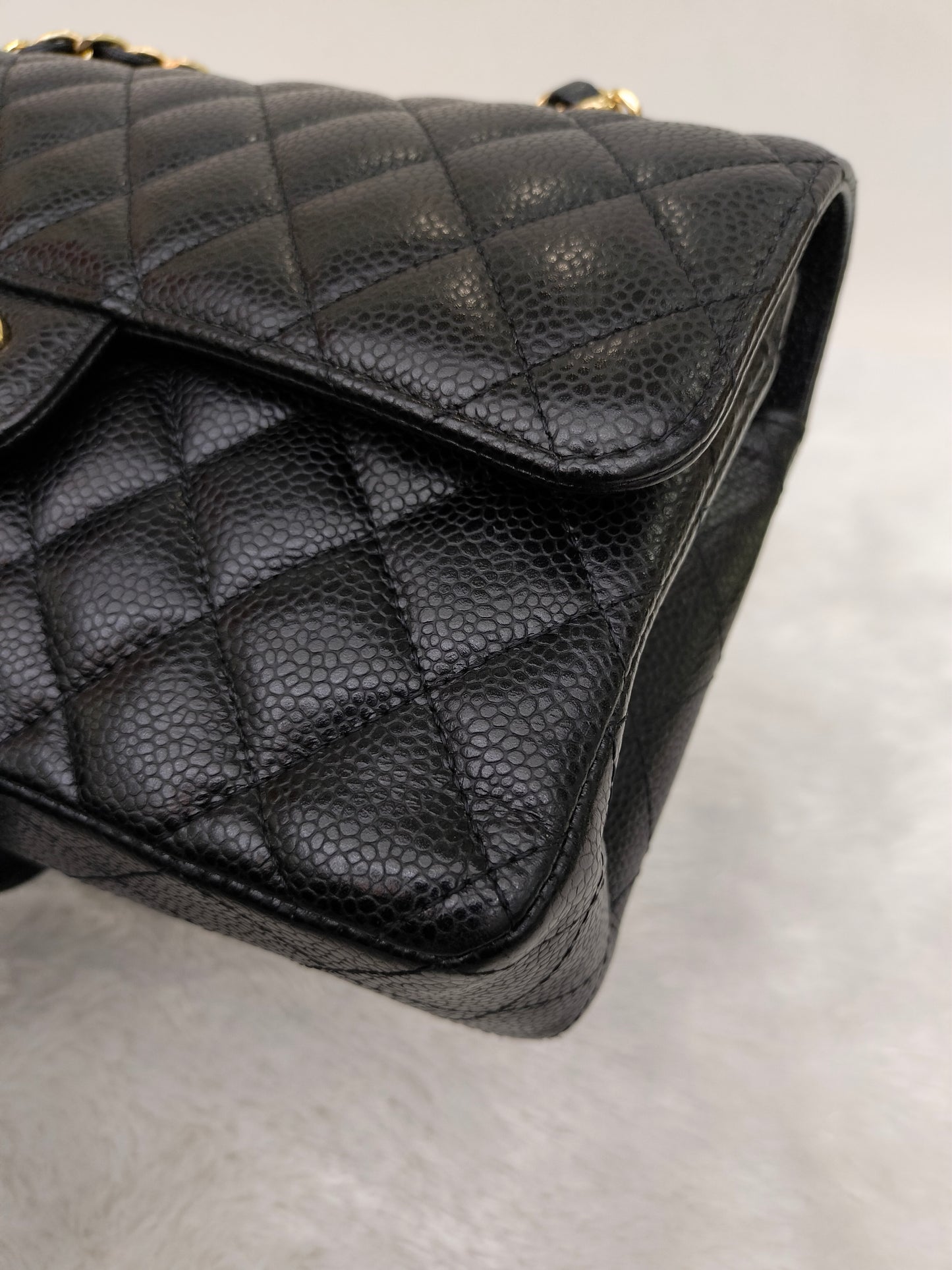 Chanel Small Caviar Black GHW DF #31
