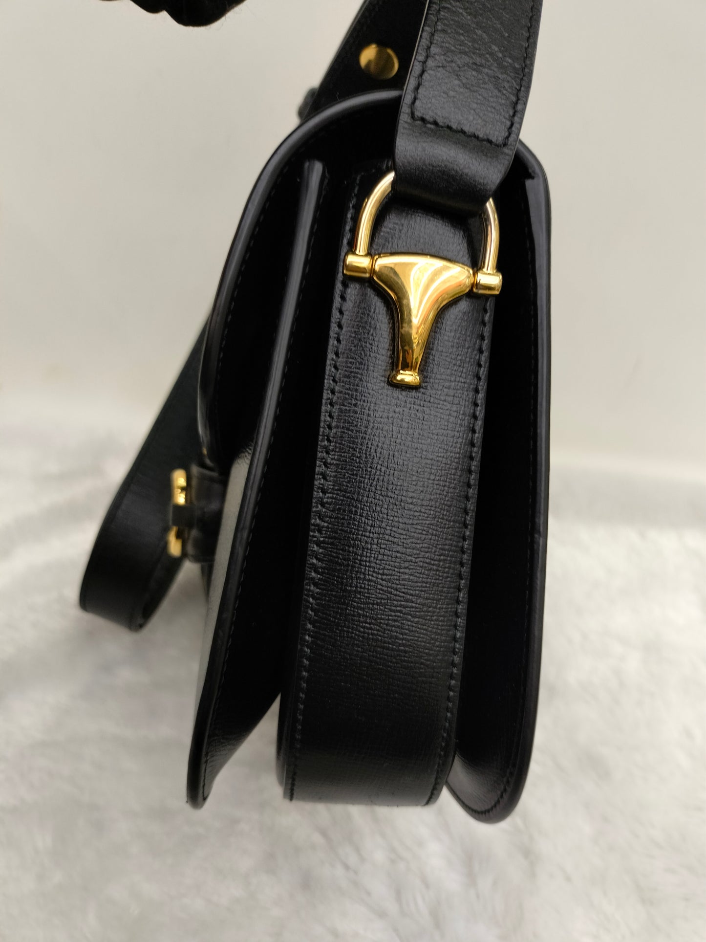 Gucci Horsebit Medium Black GHW