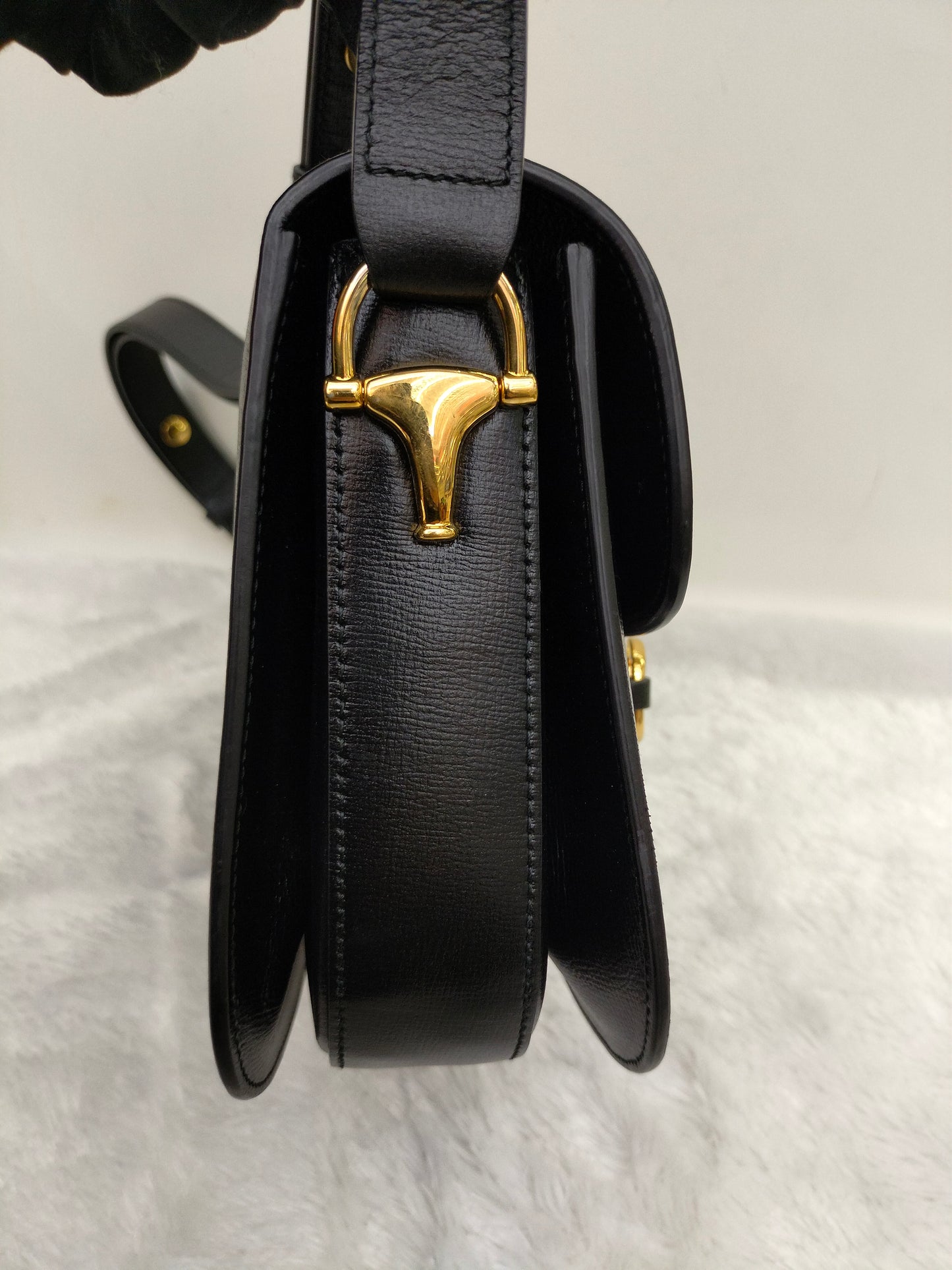 Gucci Horsebit Medium Black GHW