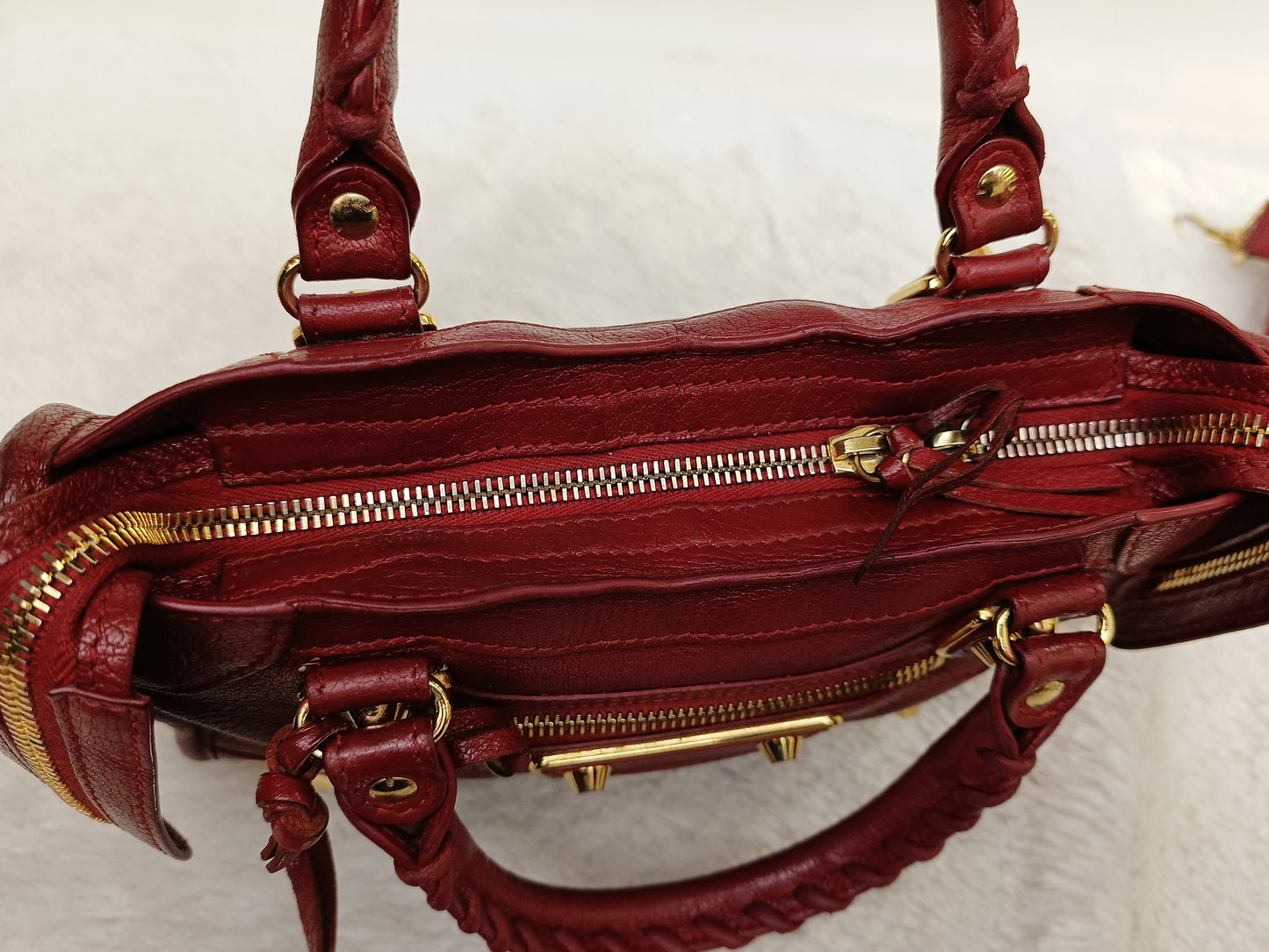Balenciaga Mini City Edge Red GHW 2021