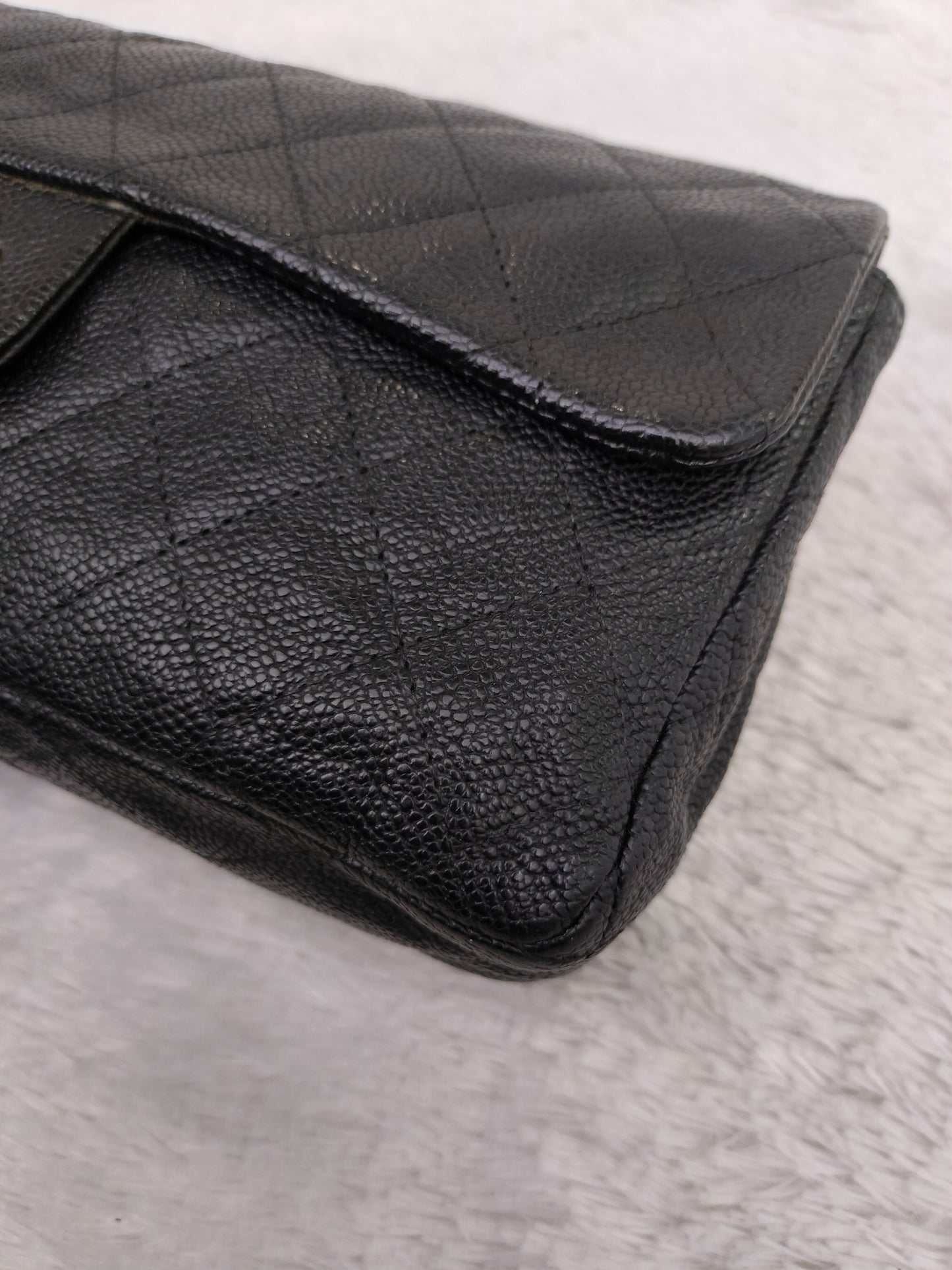 Chanel Medium Reissue Caviar Black Bijoux Chain RHW #11