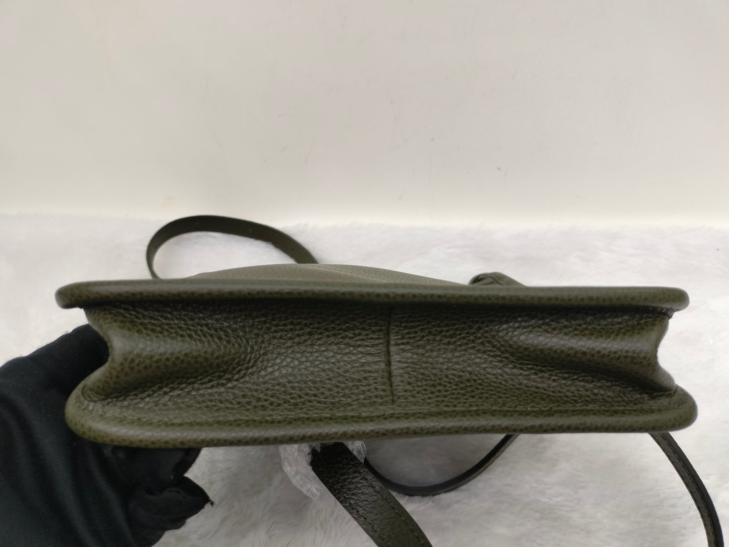 Longchamp Le Foulonne Crossbody Khaki GHW