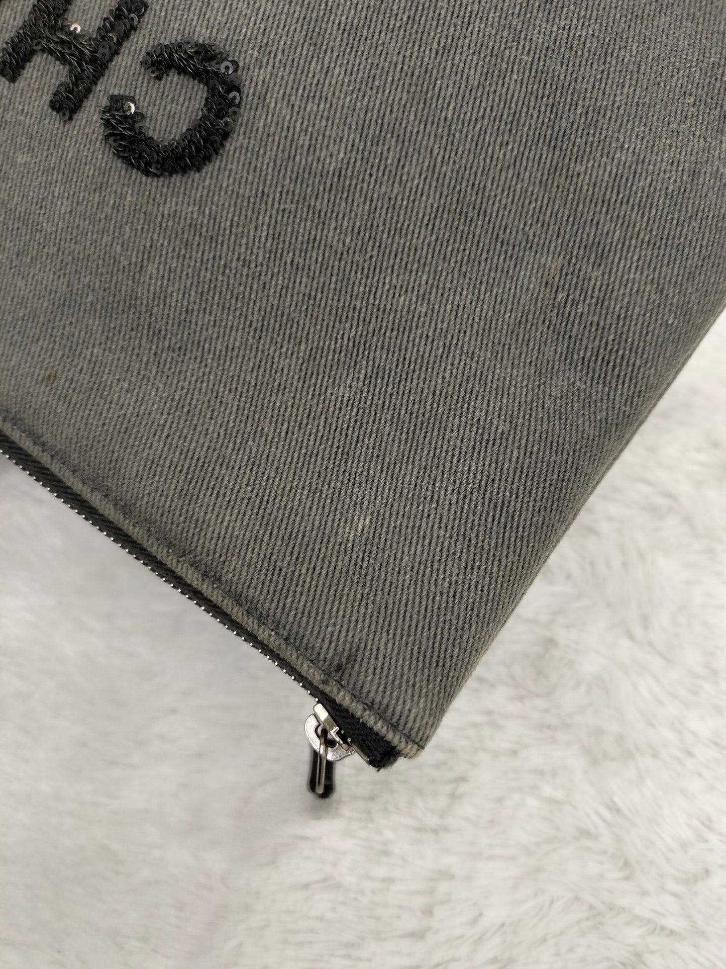 Chanel O'Case Deauville Sequin Grey SHW #23