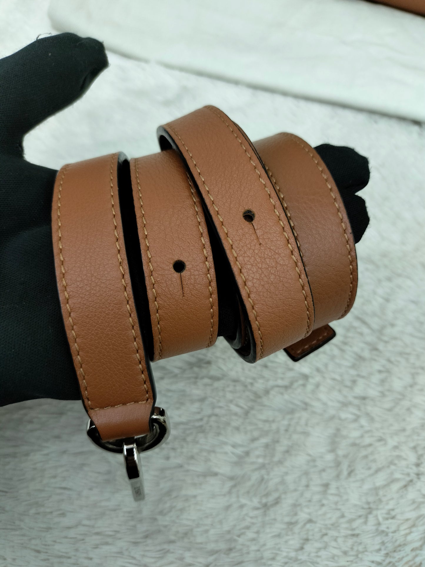 Loewe Puzzle Small Tan SHW 2019