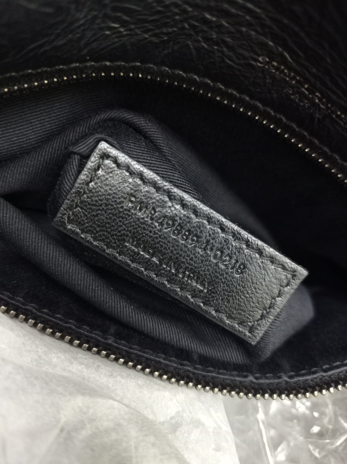 YsL Niki Medium Calfskin Black RHW 2018