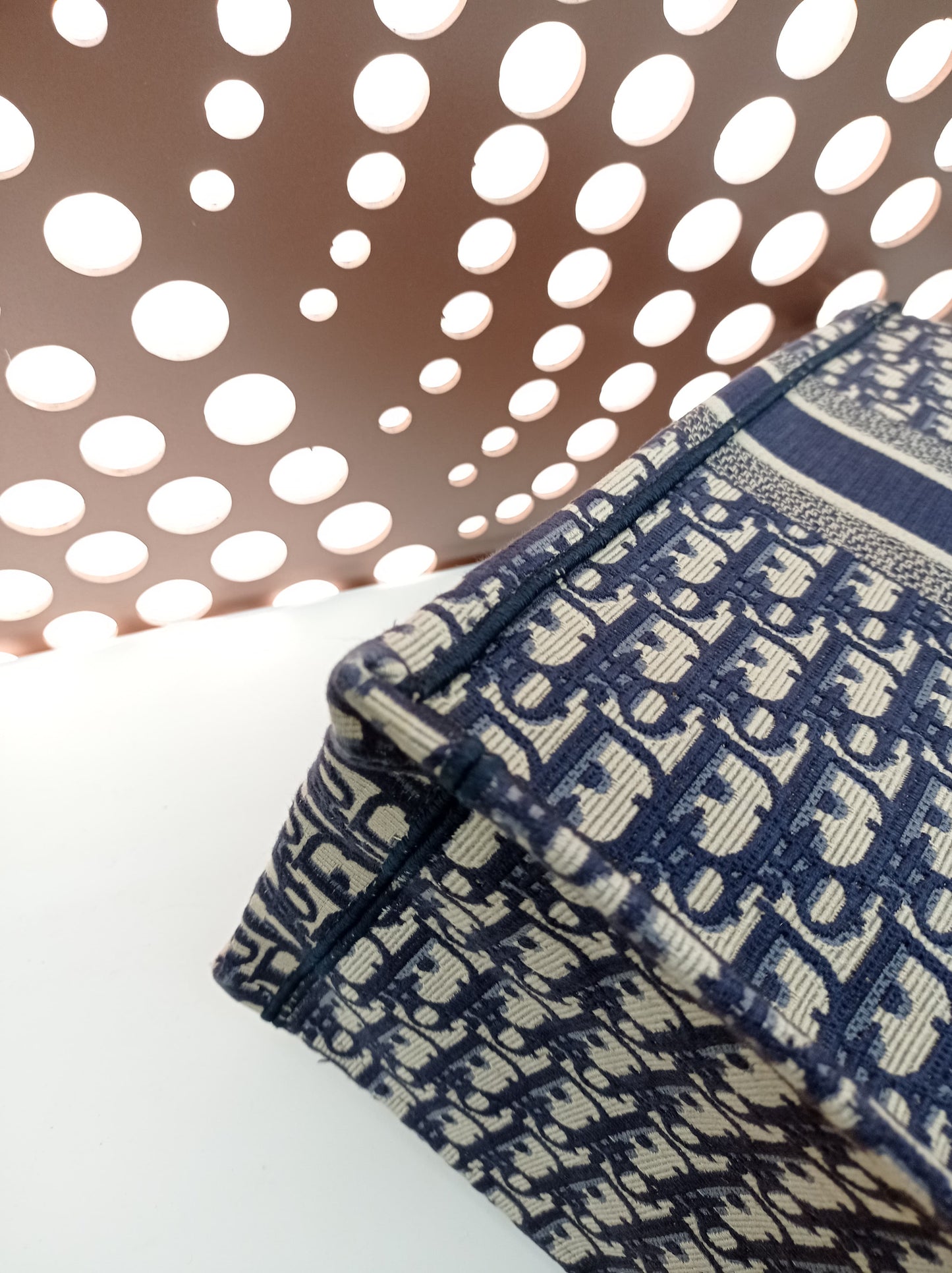 Dior Book Tote Large Oblique Navy 2019