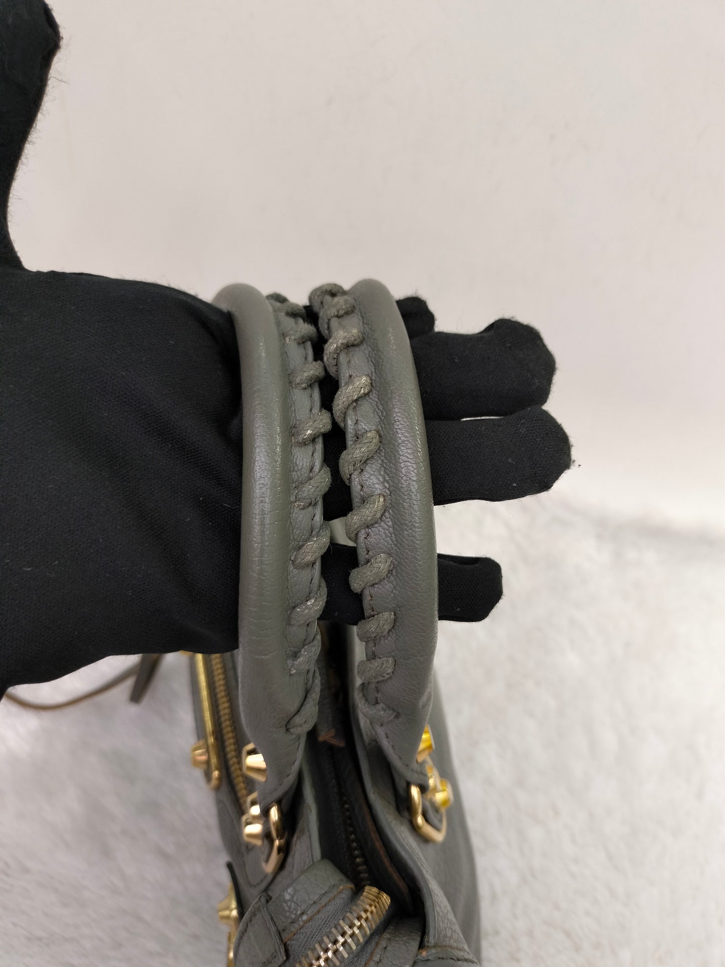 Balenciaga Mini City Edge Grey GHW