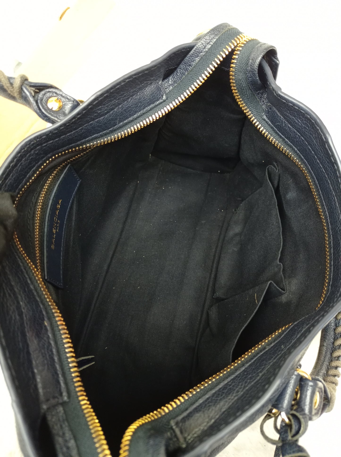 Balenciaga Small City Edge Navy GHW