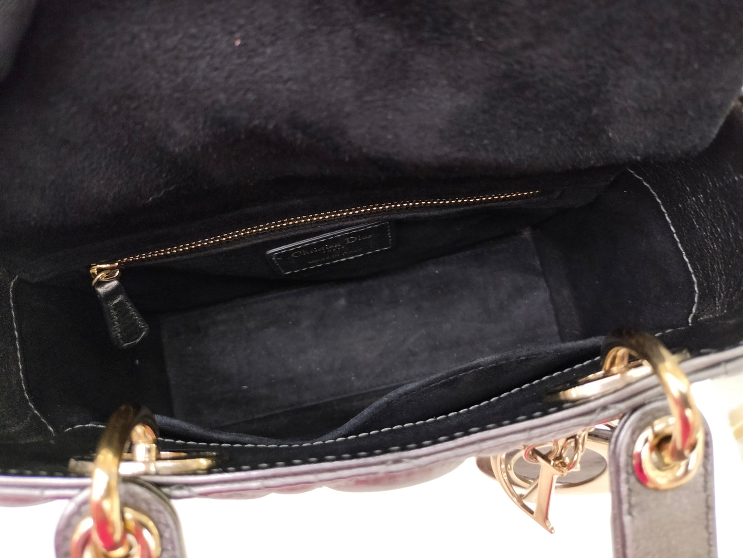 Lady Dior Small Gun Metal GHW 2019