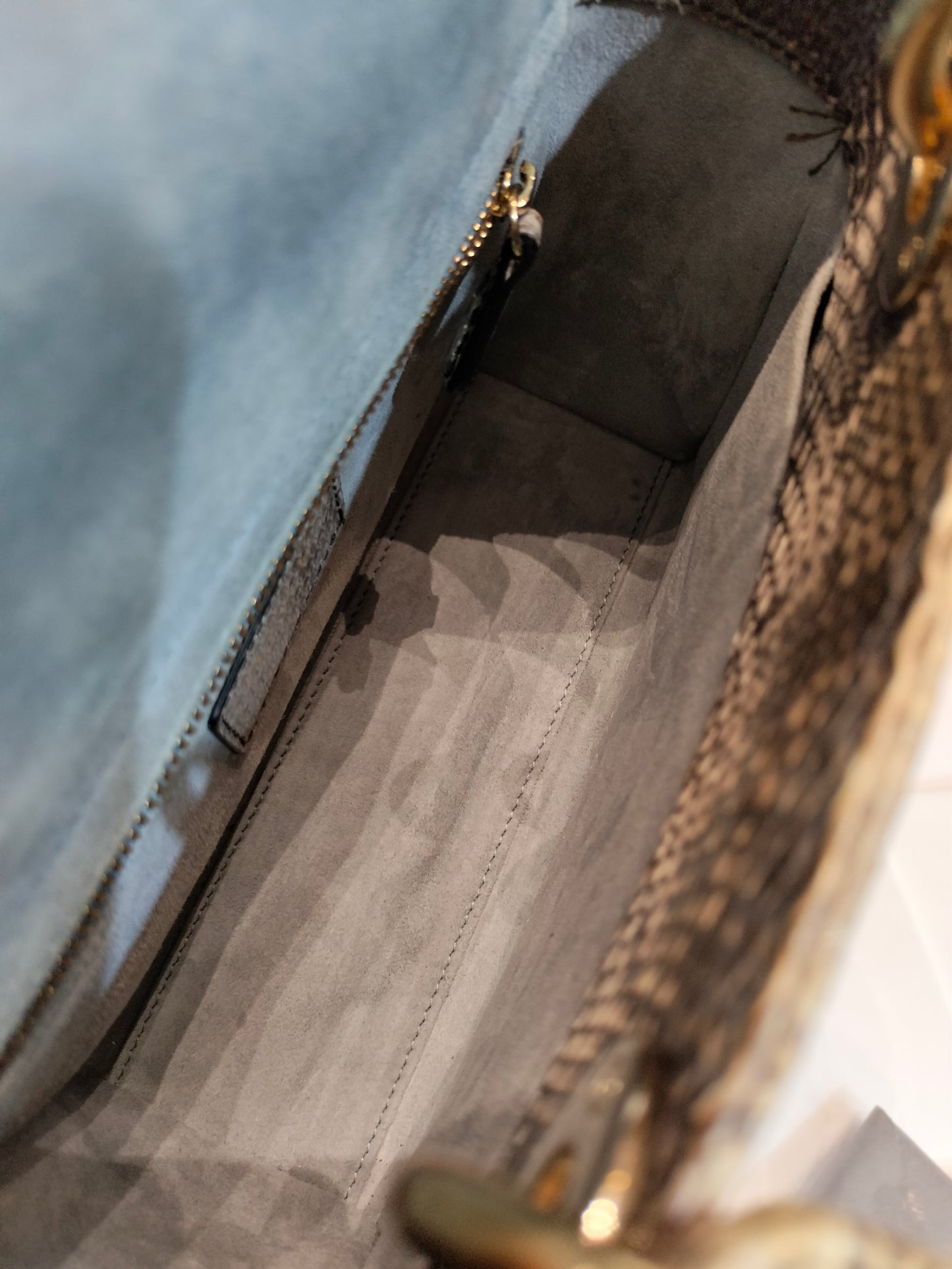 Lady Dior Small Python GHW 2018