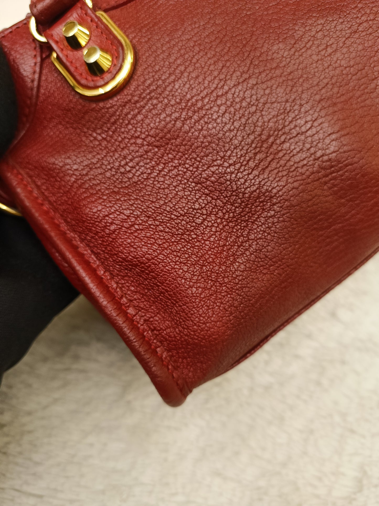 Balenciaga Mini City Edge Red GHW 2021