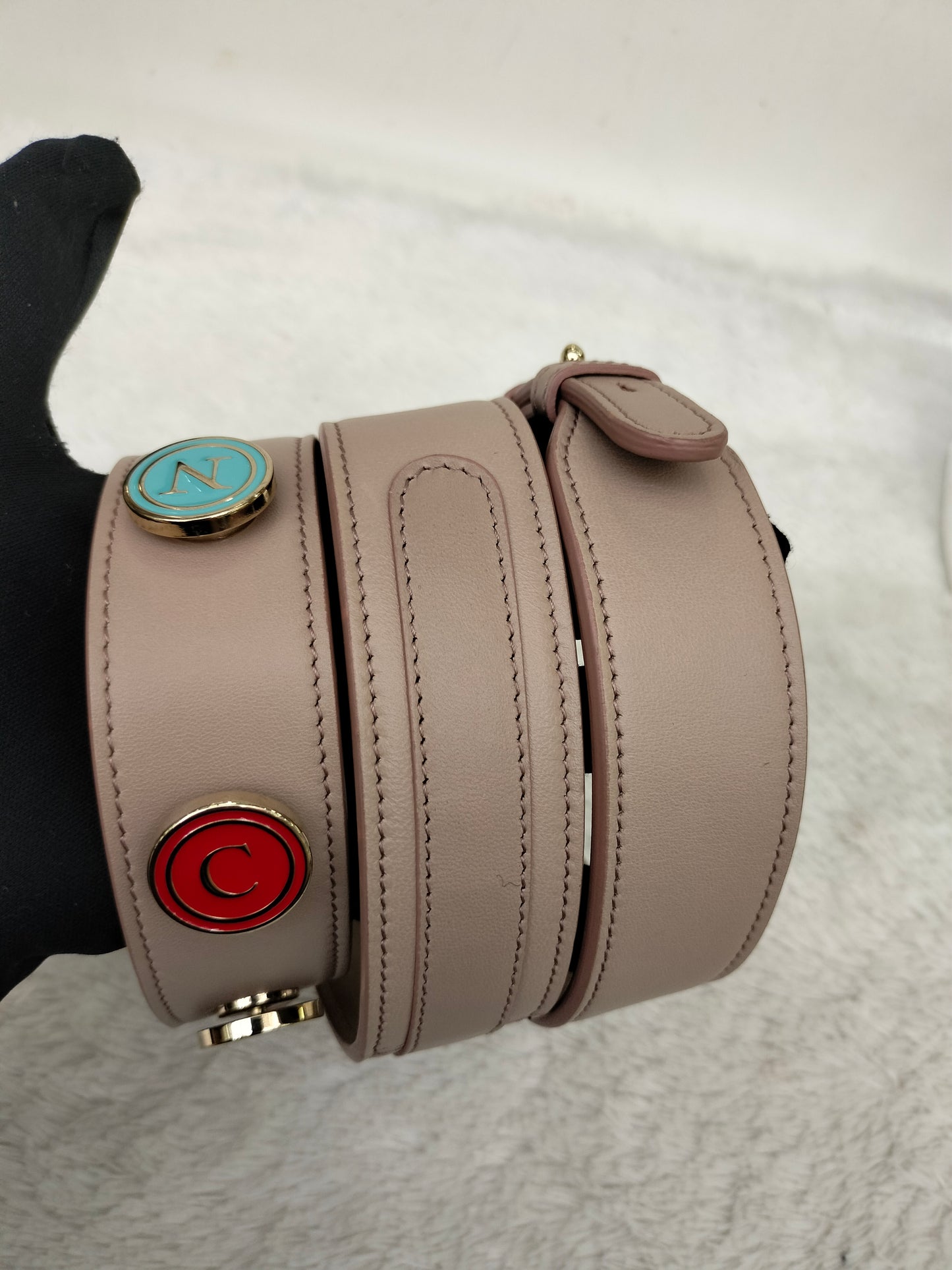 Lady Dior Small Lamb Taupe GHW 2017