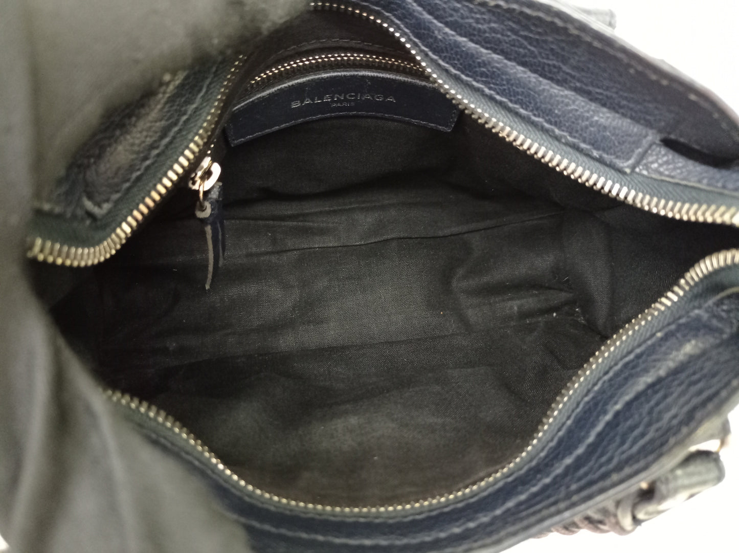 Balenciaga Mini City Edge Navy SHW
